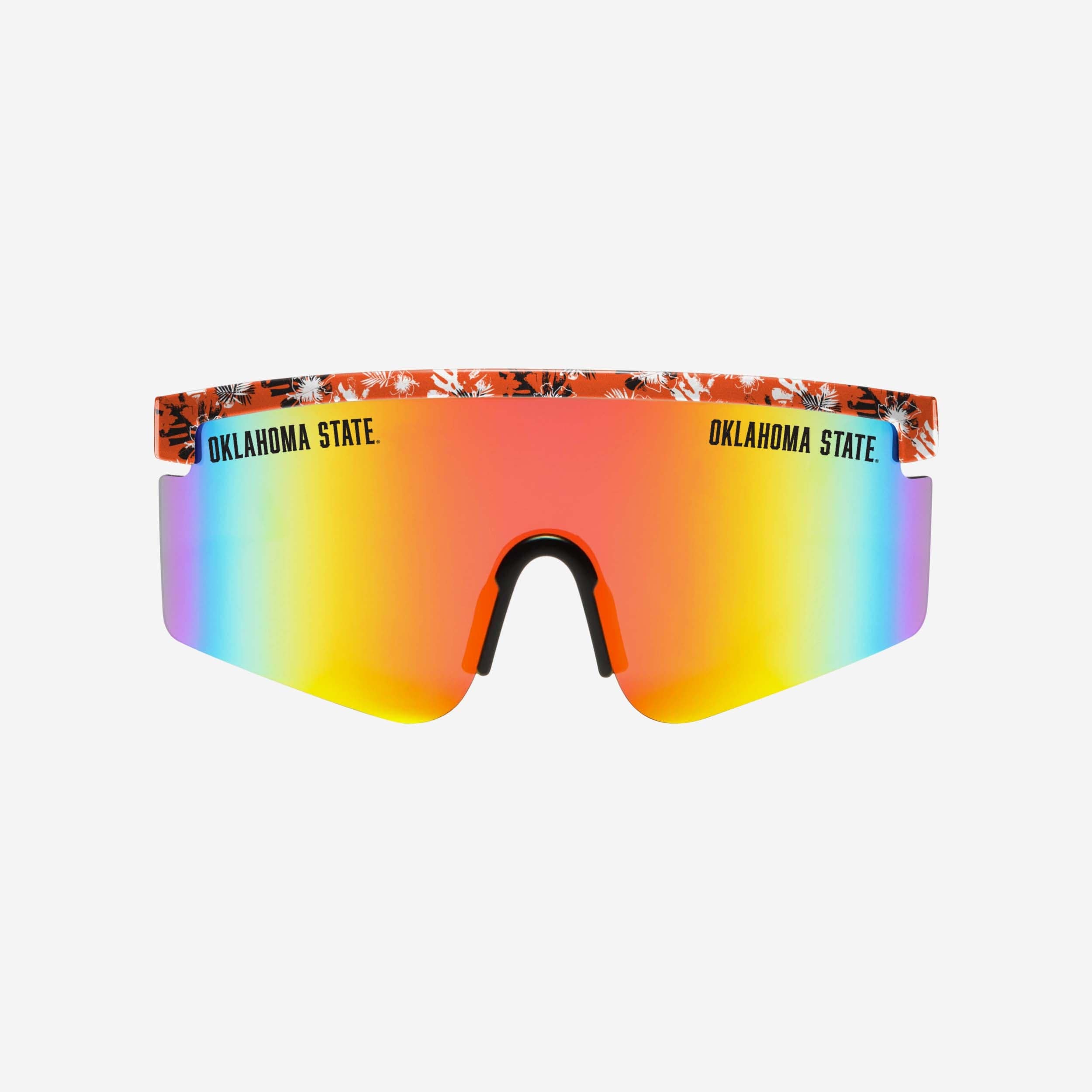 Stylish Oklahoma State Cowboys Floral Large Frame Sunglasses
