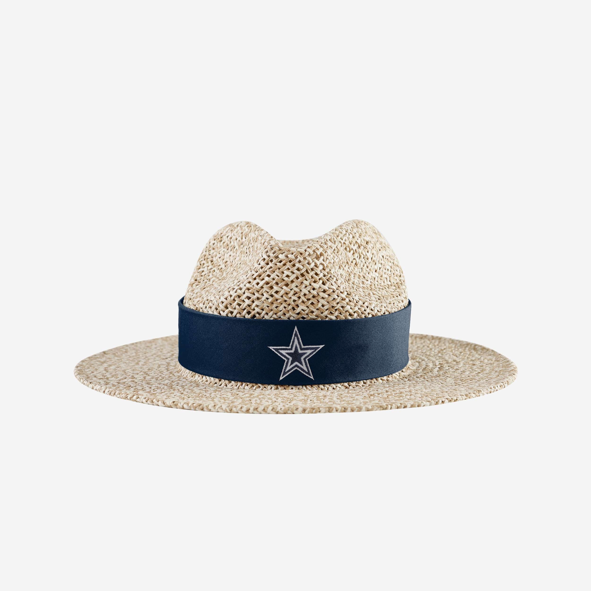 Dallas Cowboys Stylish Banded Straw Hat