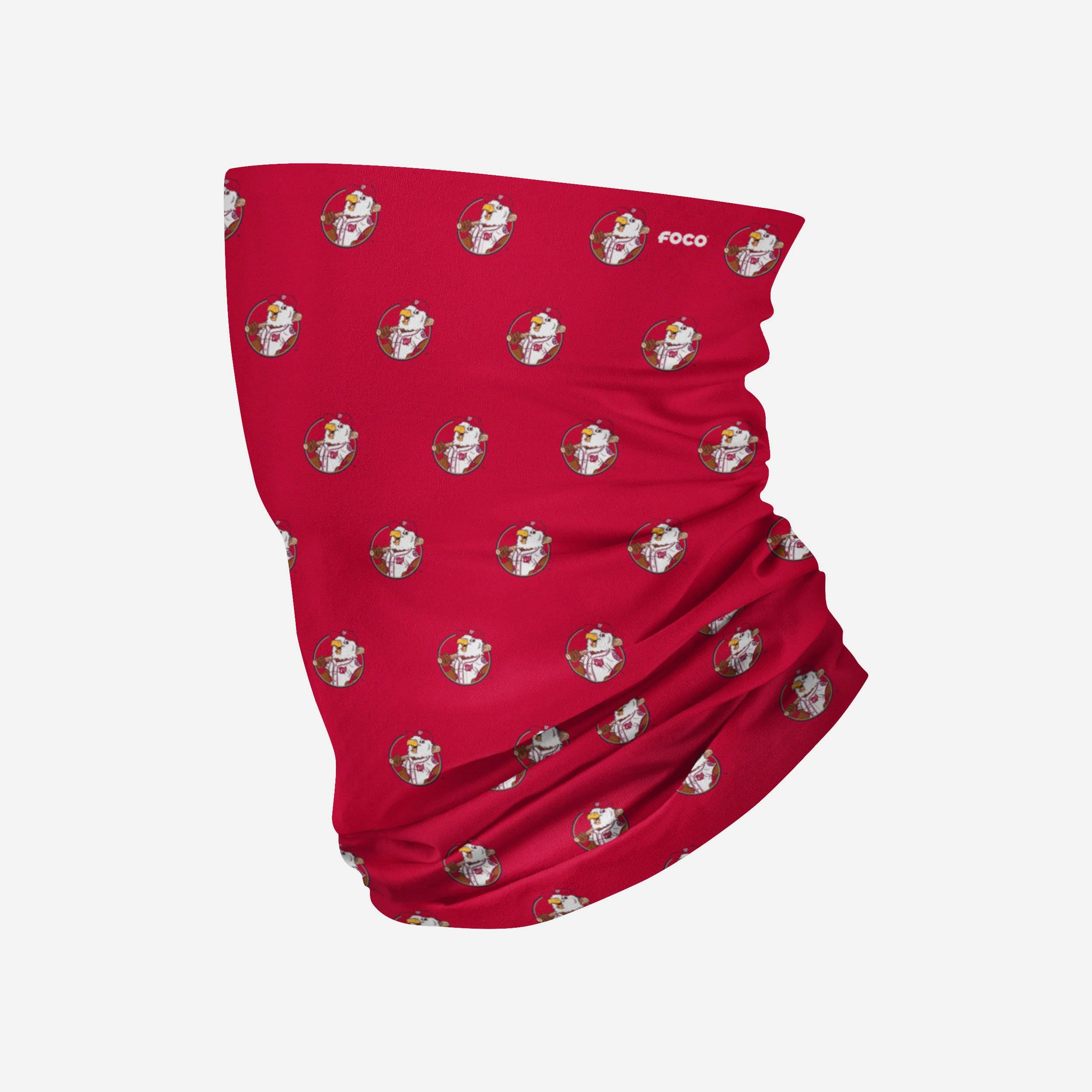 Screech Washington Nationals Mini Print Mascot Gaiter Scarf