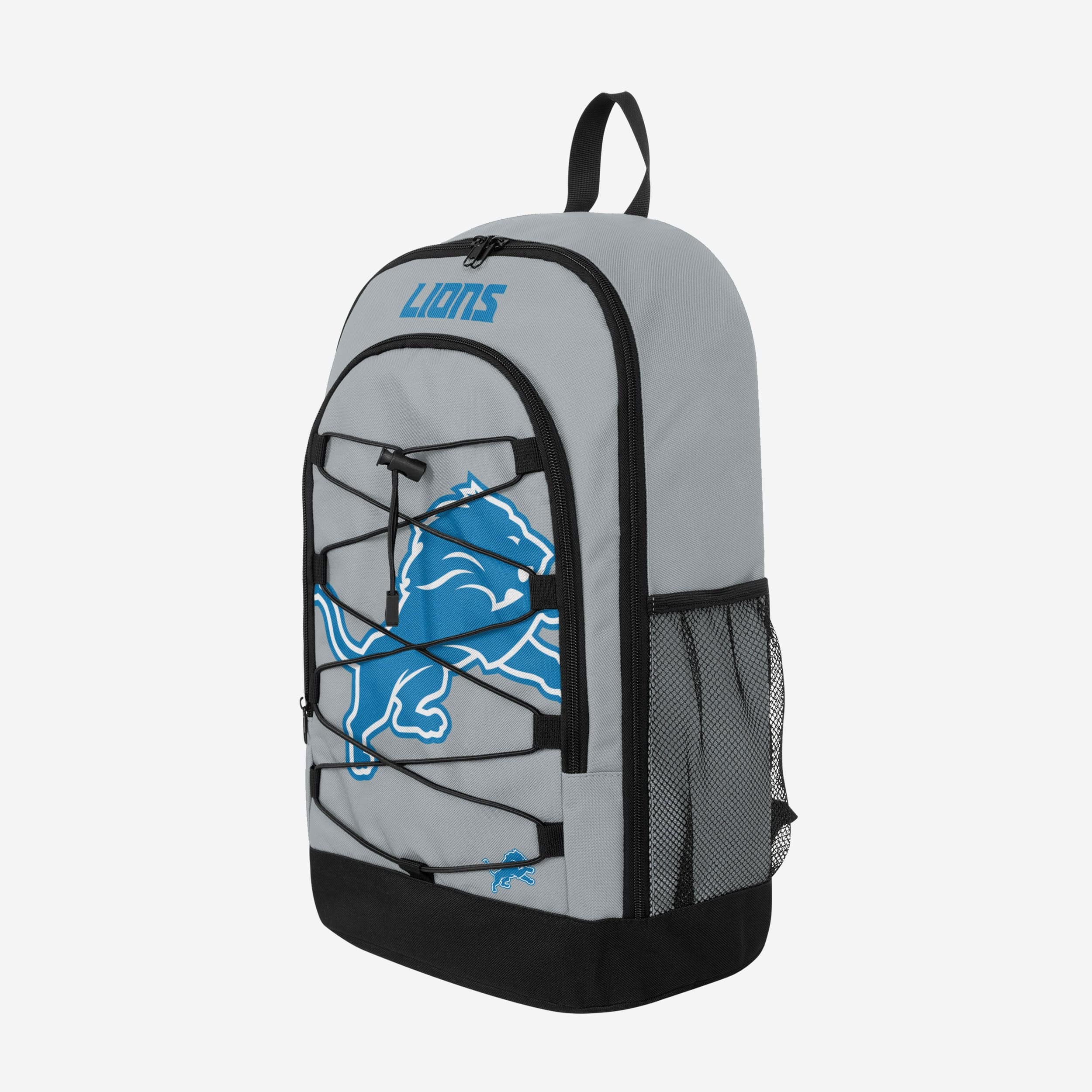 Detroit Lions Super Cool Big Logo Bungee Backpack