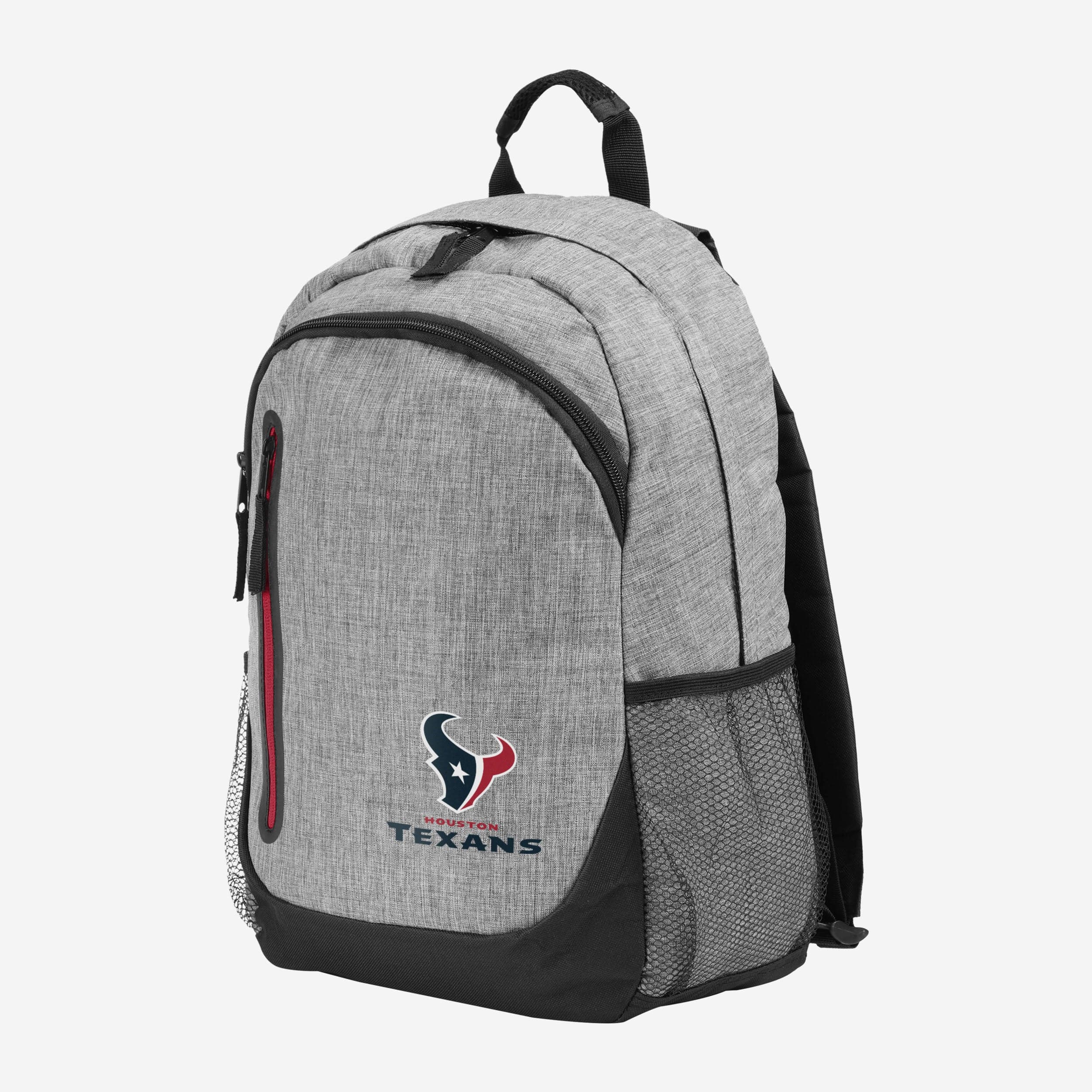 Houston Texans Bold Heather Grey Backpack - Show Your Team Spirit!