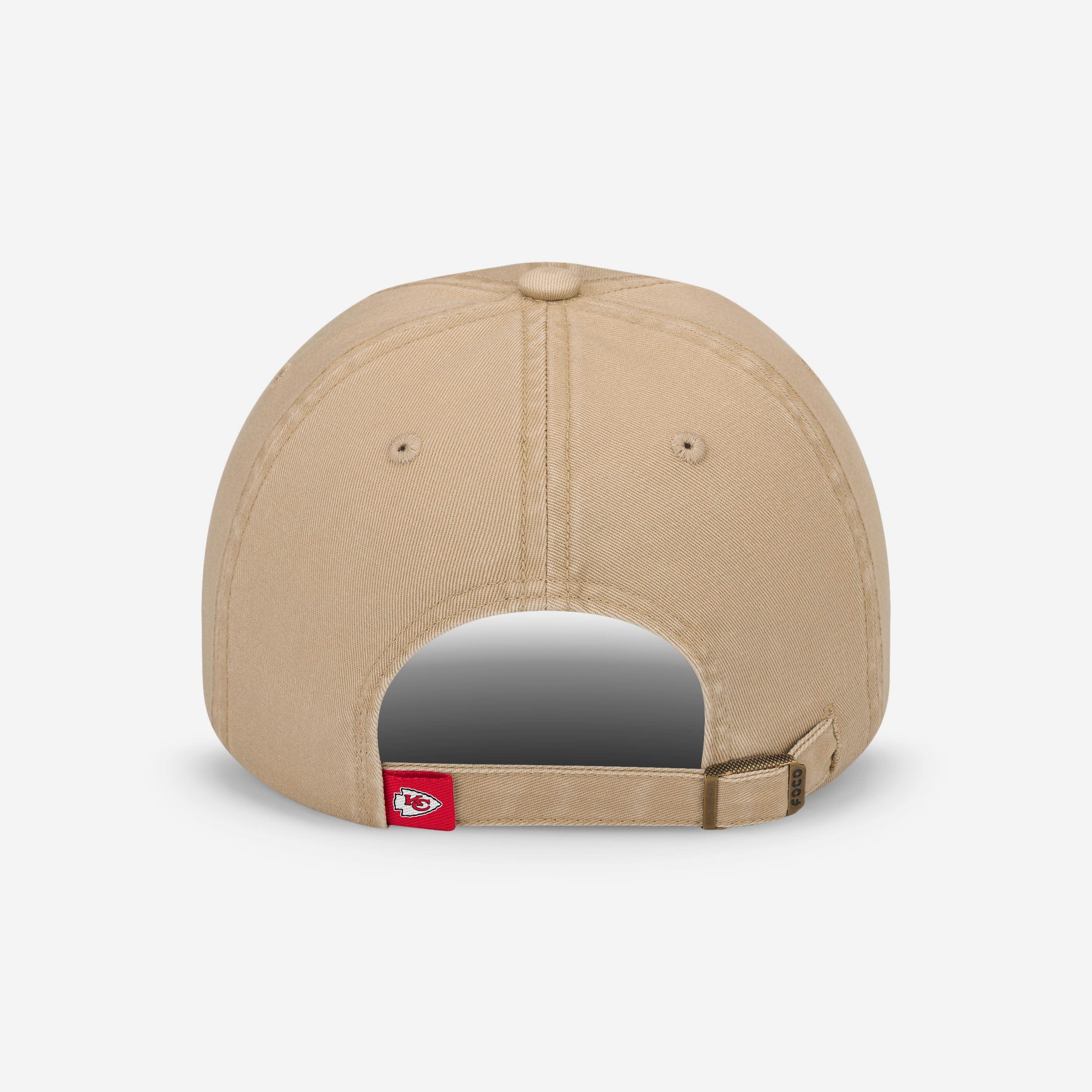 Kansas City Chiefs Must - Have Khaki Casual Cap for Die - Hard Fans