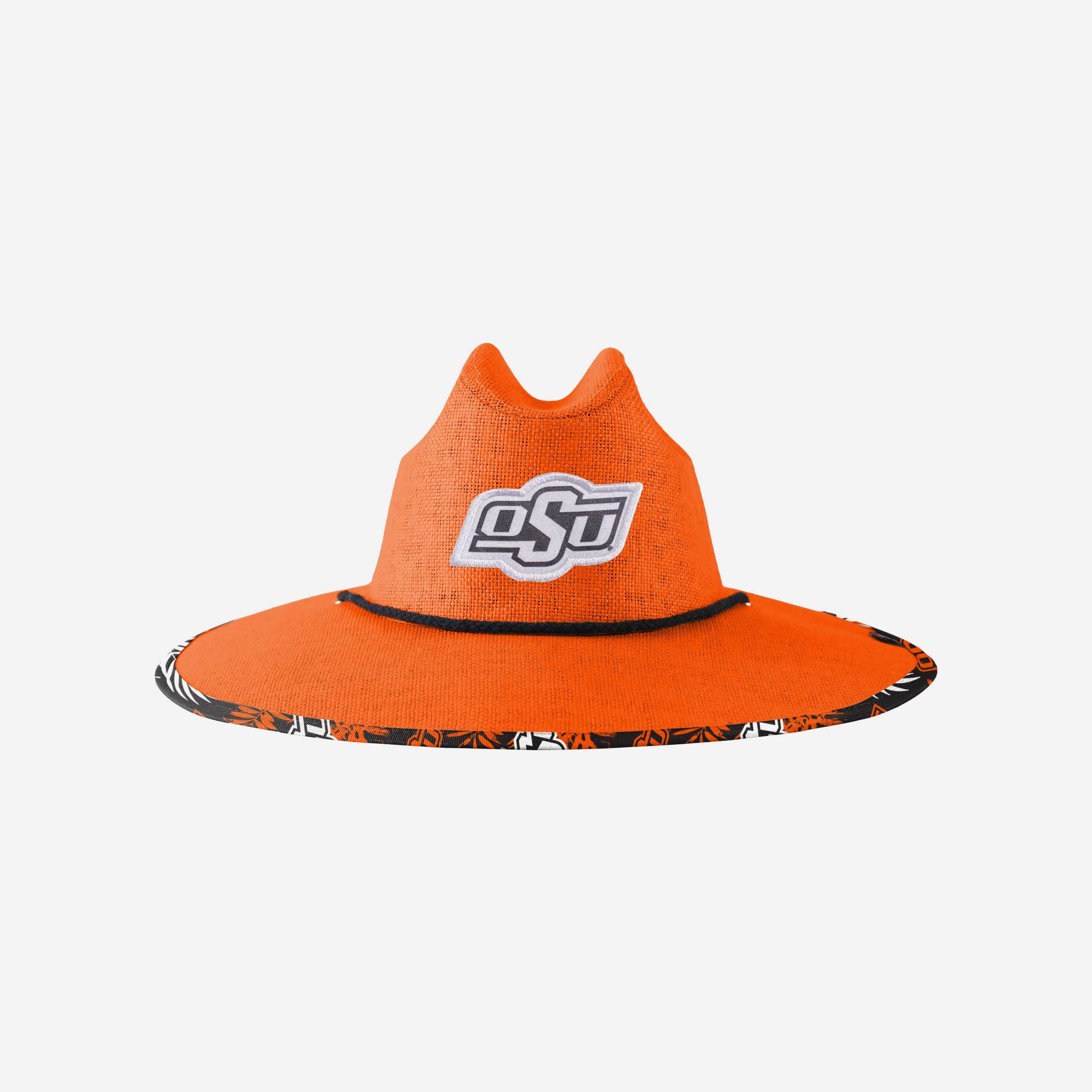Oklahoma State Cowboys Stylish Team Color Straw Hat