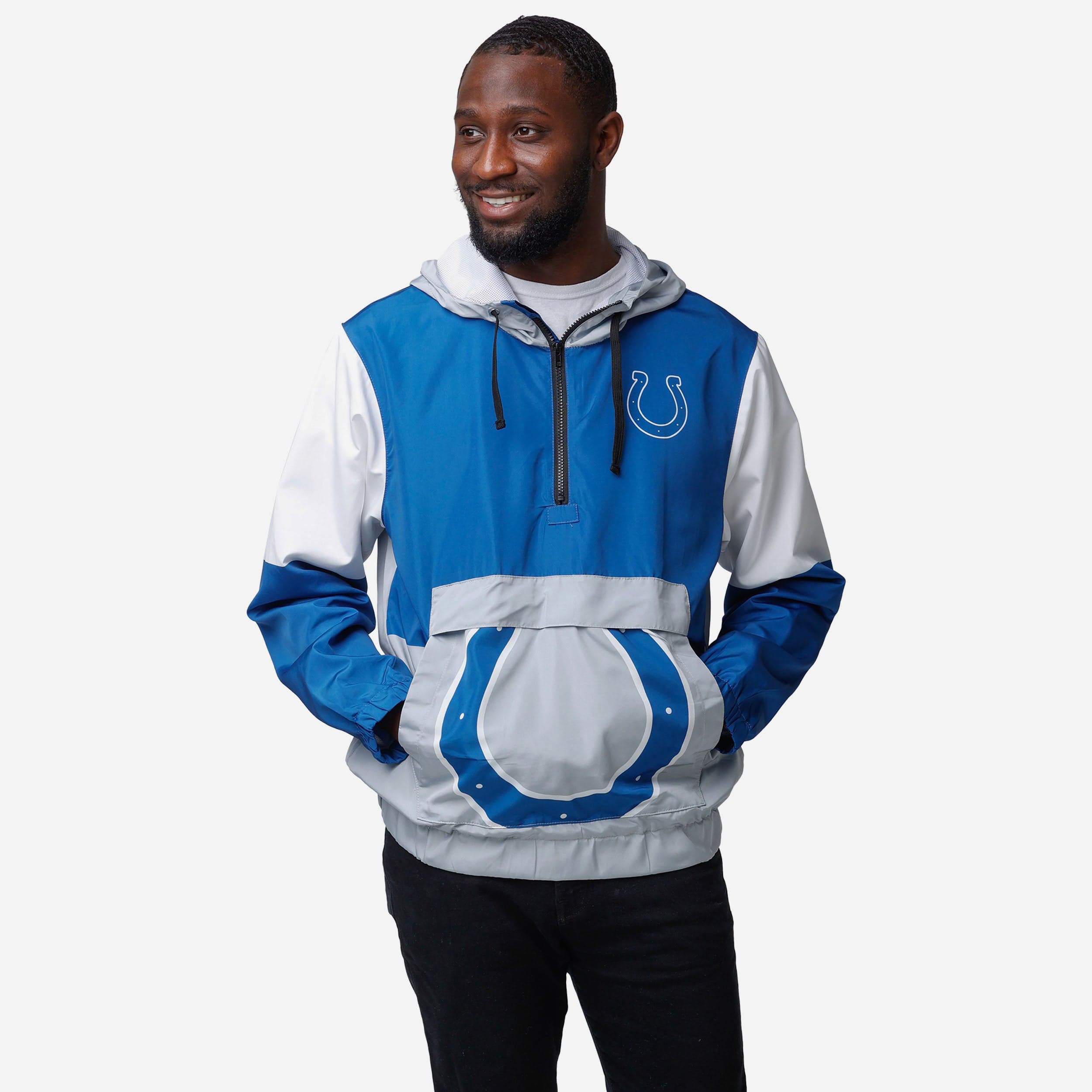 Indianapolis Colts Stylish Warm - Up Windbreaker