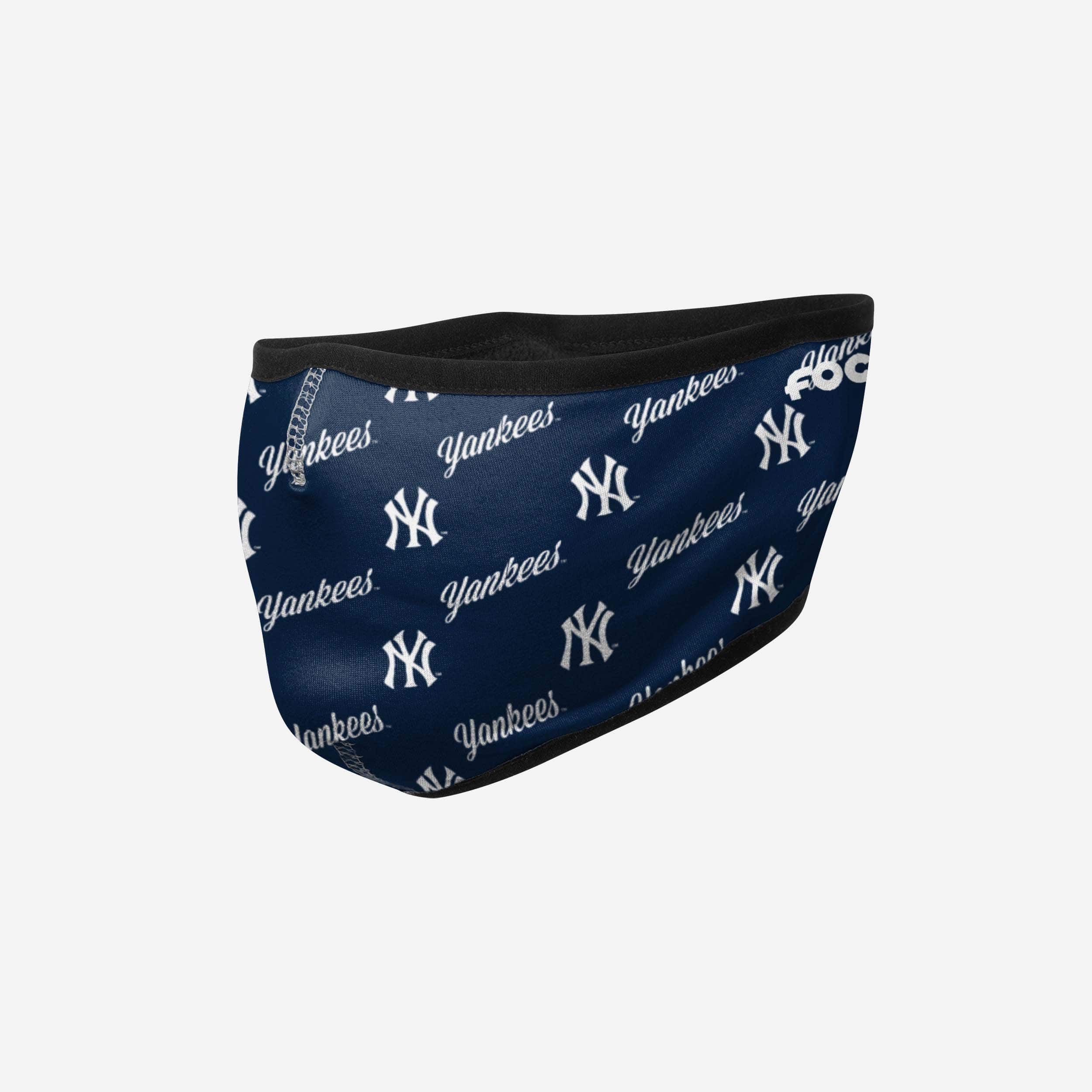New York Yankees Repeat Script Earband Face Cover - Show Your Team Spirit!