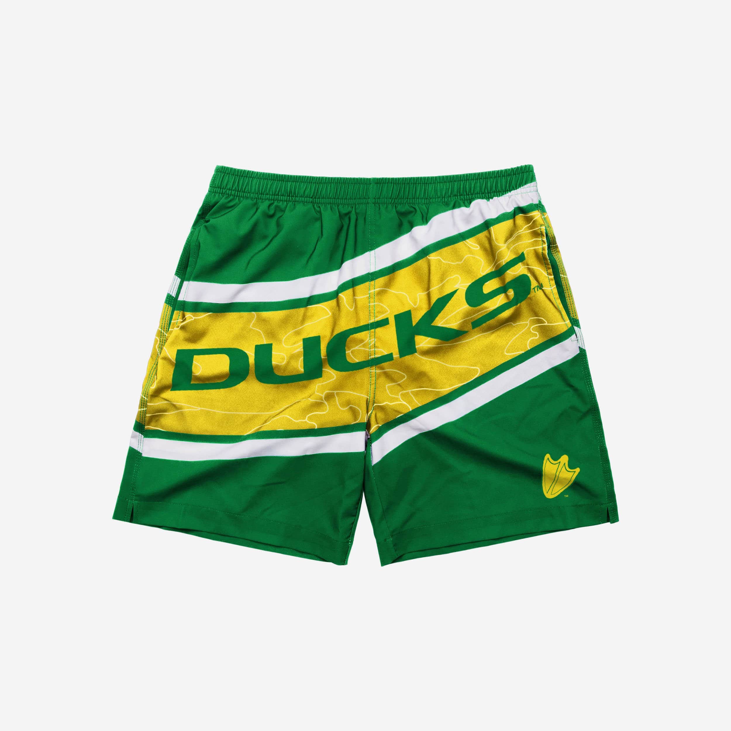 Oregon Ducks Bold Wordmark Swimming Trunks - Show Your Fandom!