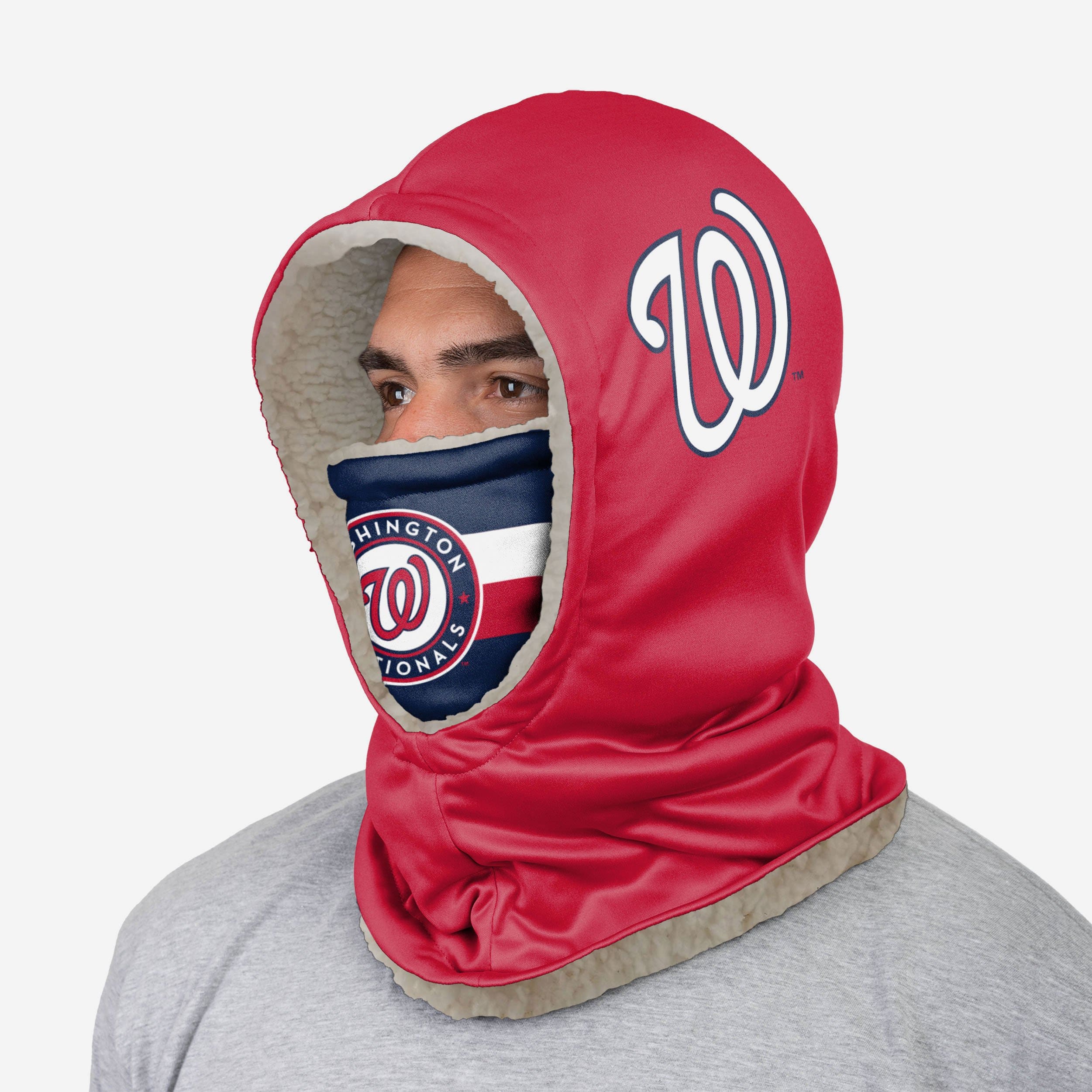 Washington Nationals Thematic Hooded Gaiter - Show Your Team Spirit!