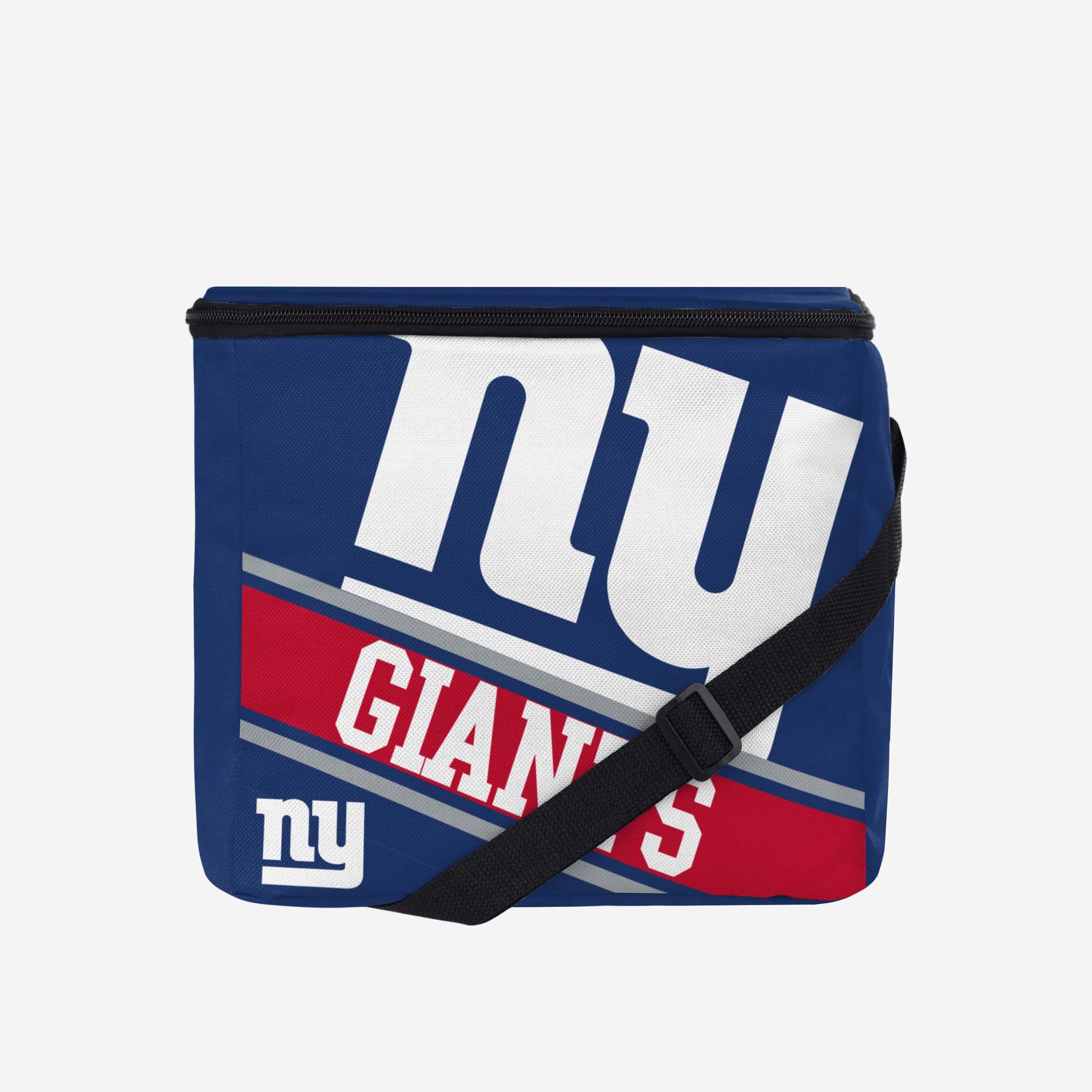 New York Giants 12-Pack Big Logo Stripe Cooler: Keep Your Drinks Chilled in Style!