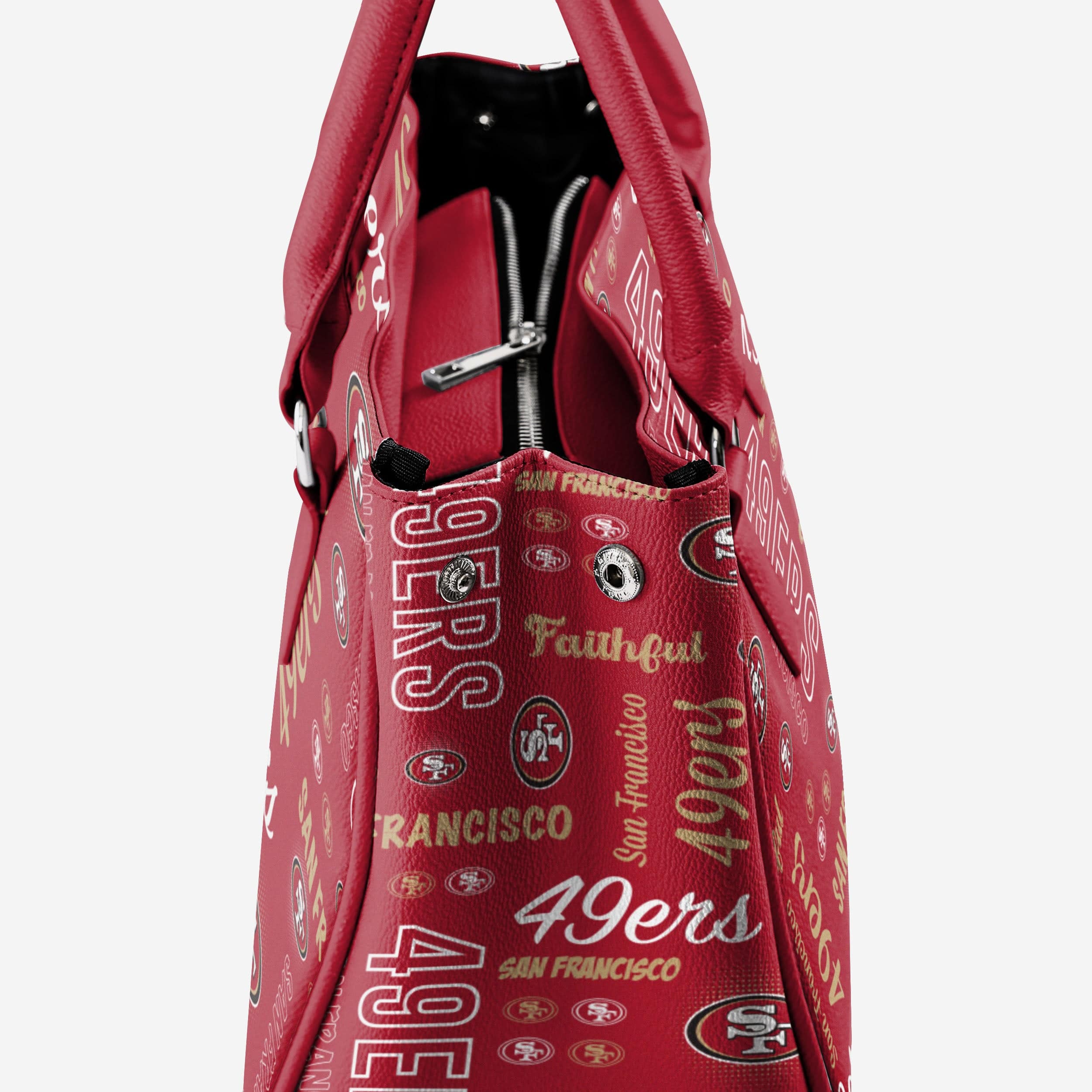 San Francisco 49ers Spirited Style Printed Collection Purse - Show Your Team Pride!