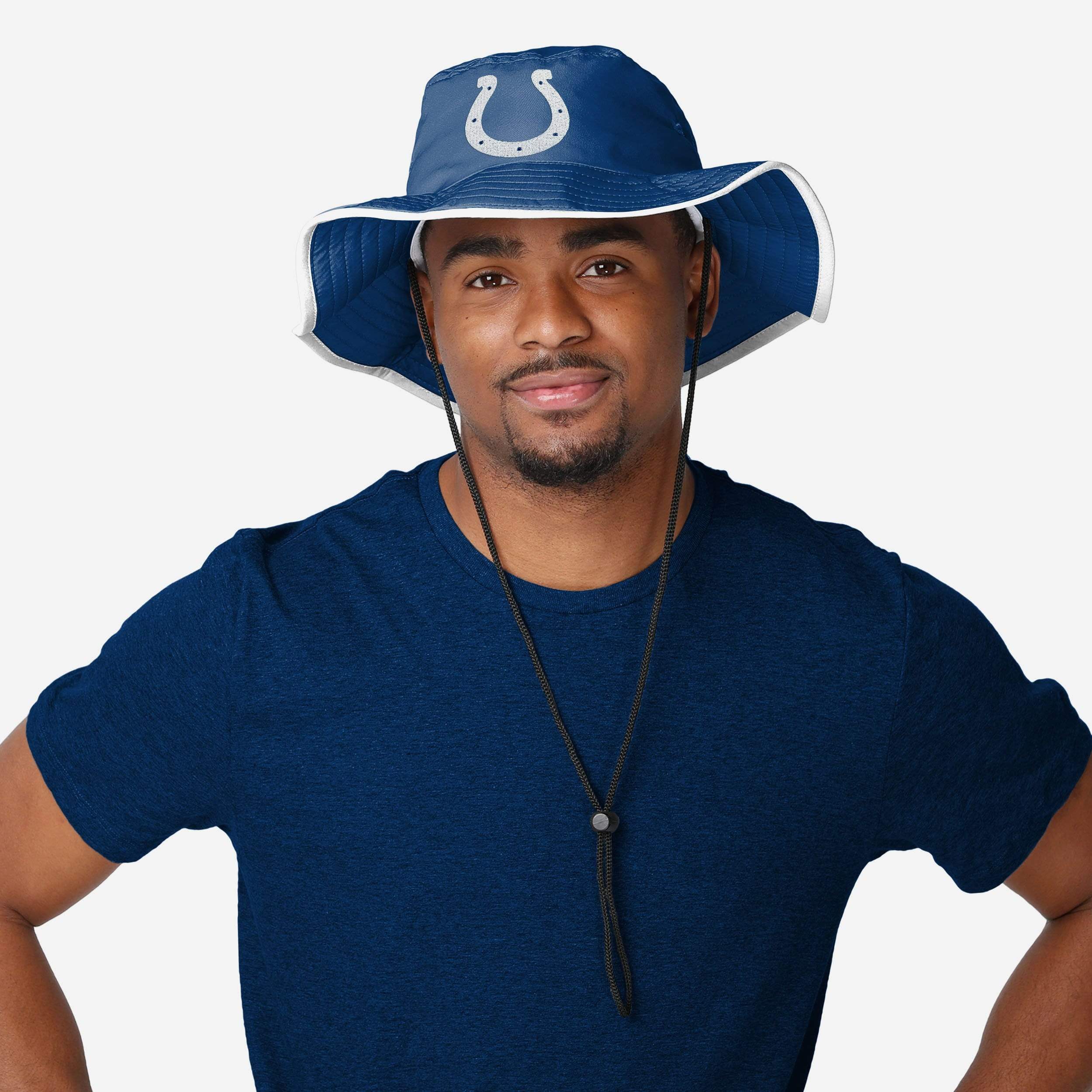 Cool Indianapolis Colts Solid Boonie Hat for Game Days