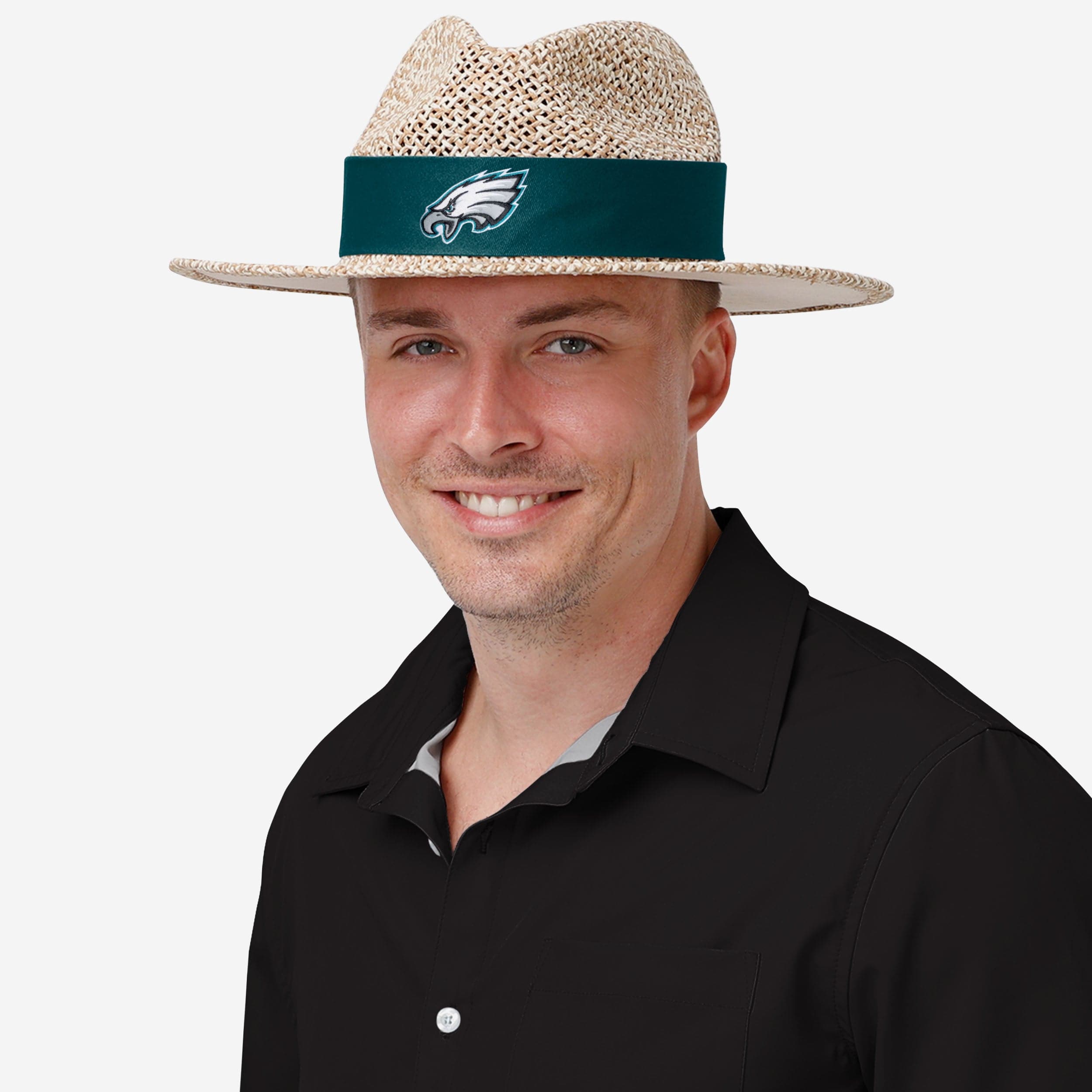 Philadelphia Eagles Banded Straw Hat - The Ultimate Summer Accessory
