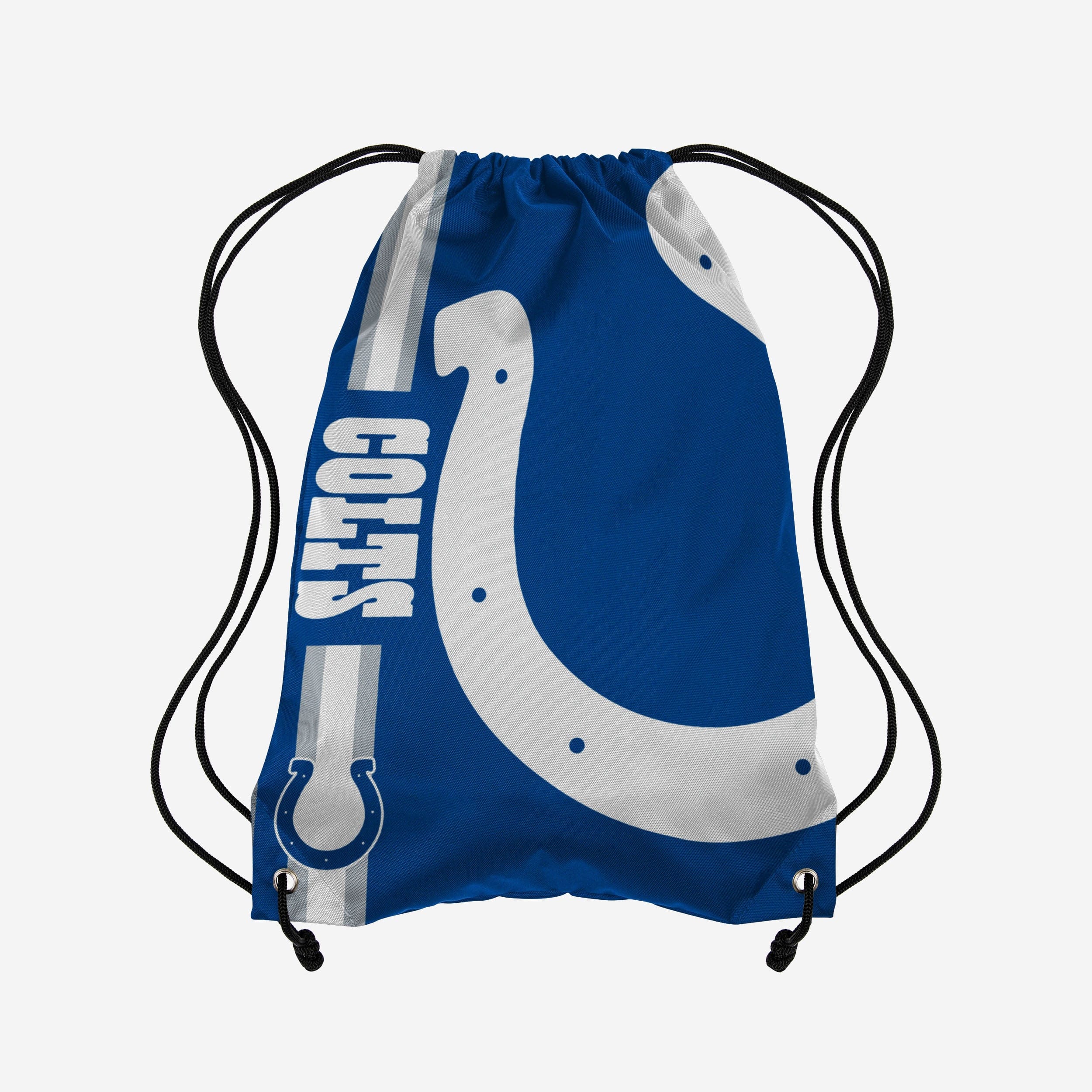 Exciting Indianapolis Colts Big Logo Drawstring Backpack - Show Your Team Pride!