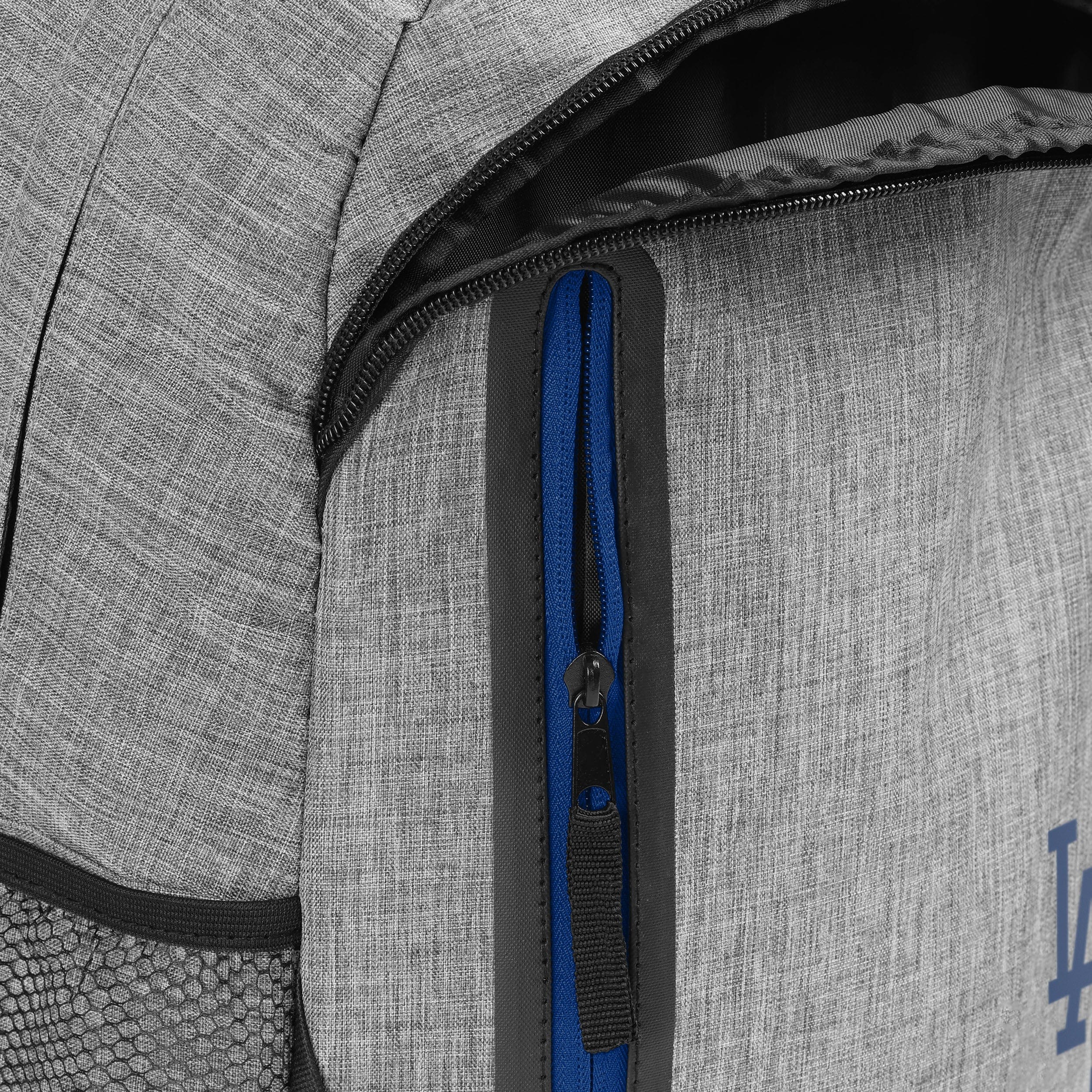 Los Angeles Dodgers Stunning Heather Grey Backpack: Show Your Team Spirit!