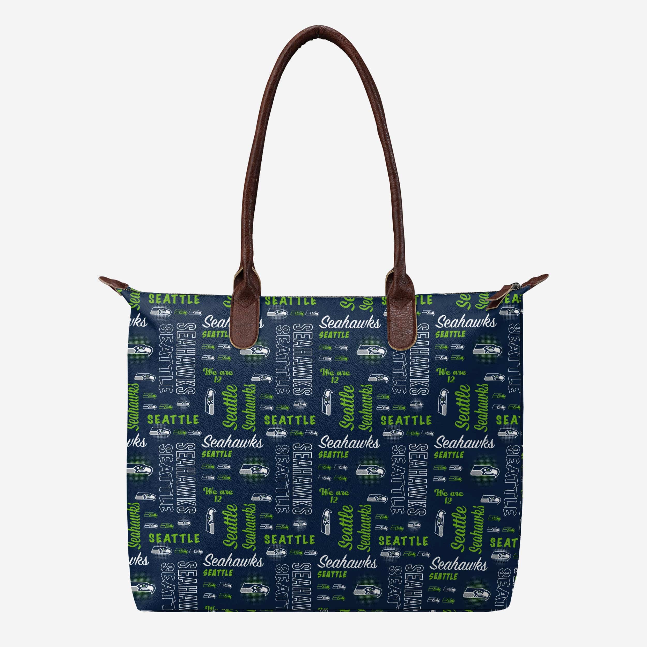 Seattle Seahawks Spirited Style Printed Tote Bag - Show Your Team Pride!