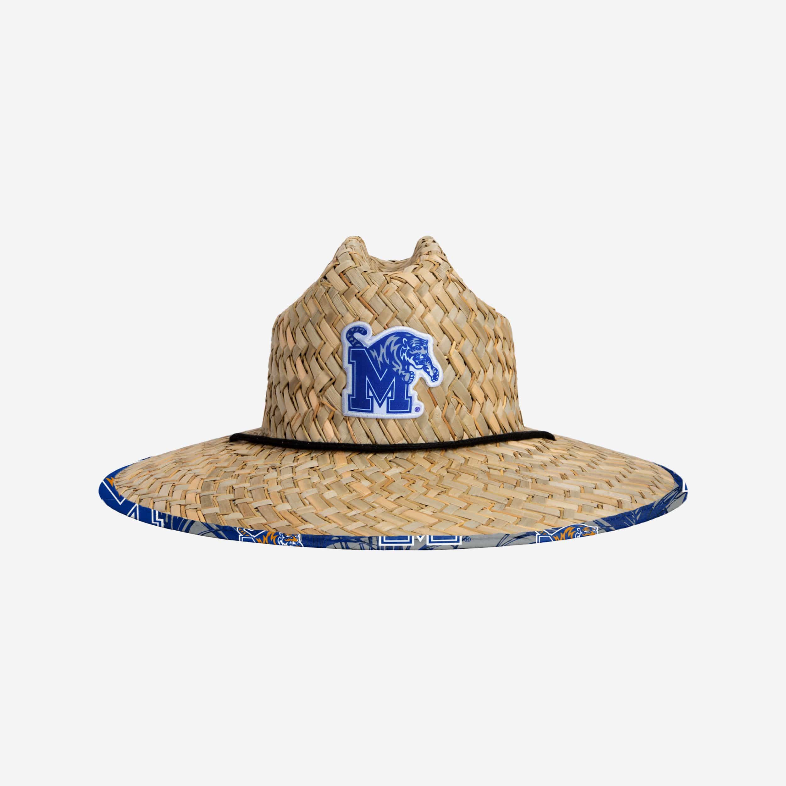 Memphis Tigers Floral Straw Hat - The Ultimate Summer Style