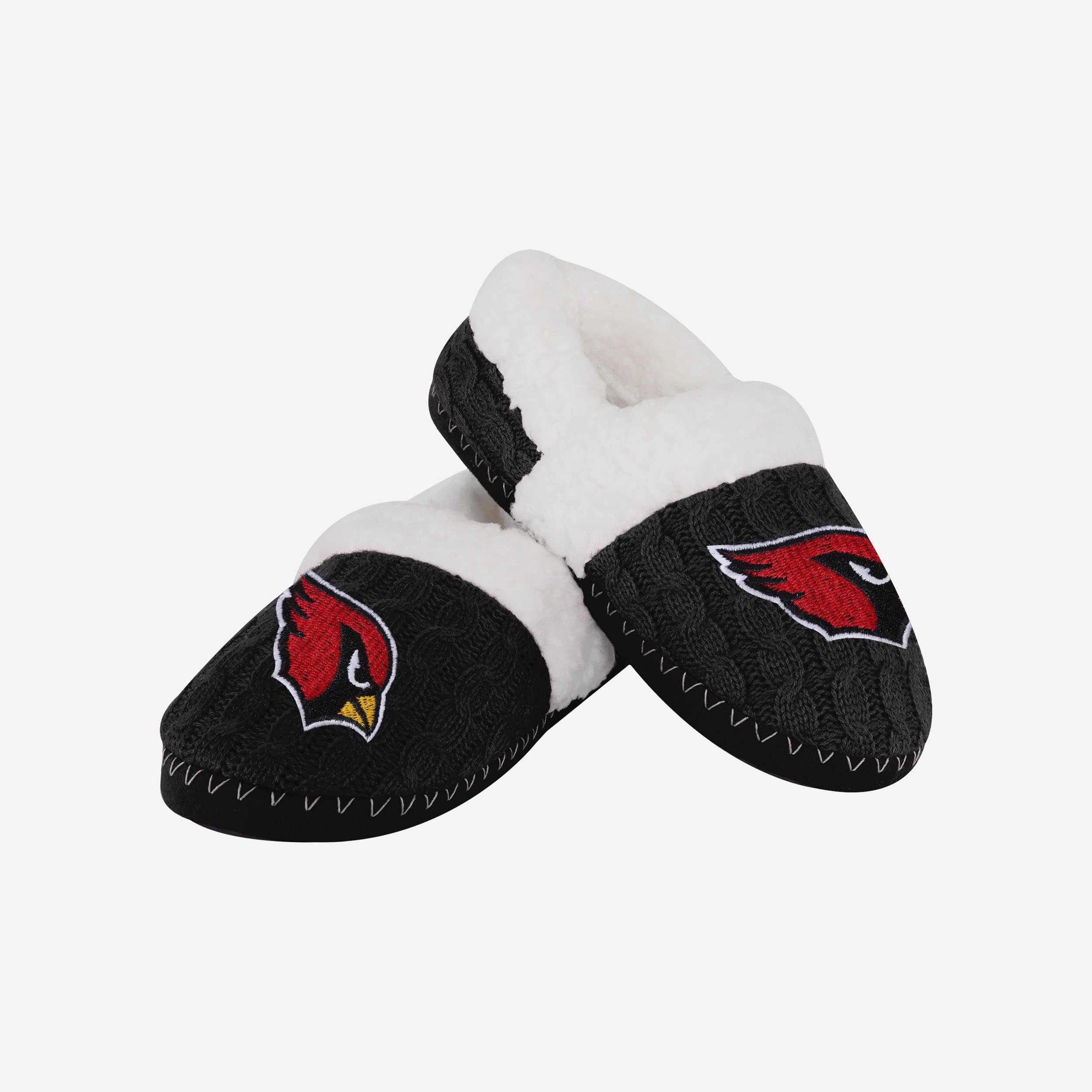 Gorgeous Arizona Cardinals Women's Team Color Moccasin Slippers - Stay Warm in Style!