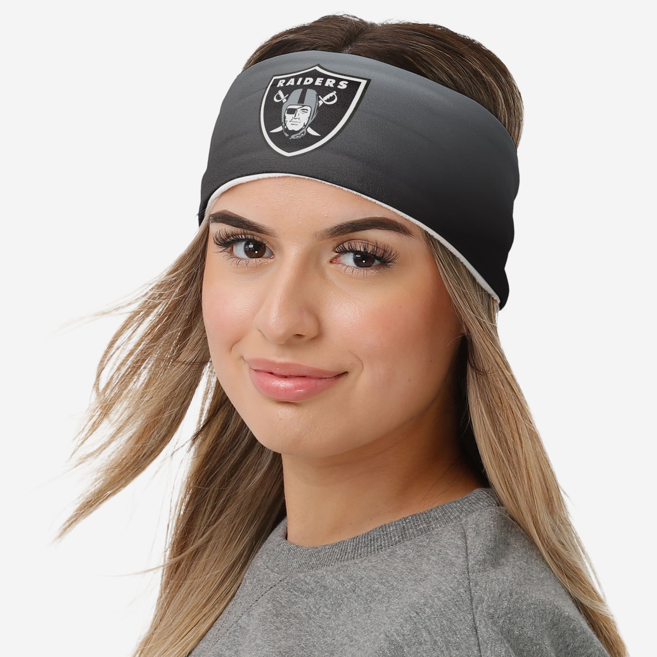 Gorgeous Las Vegas Raiders Women's Gradient Printed Headband
