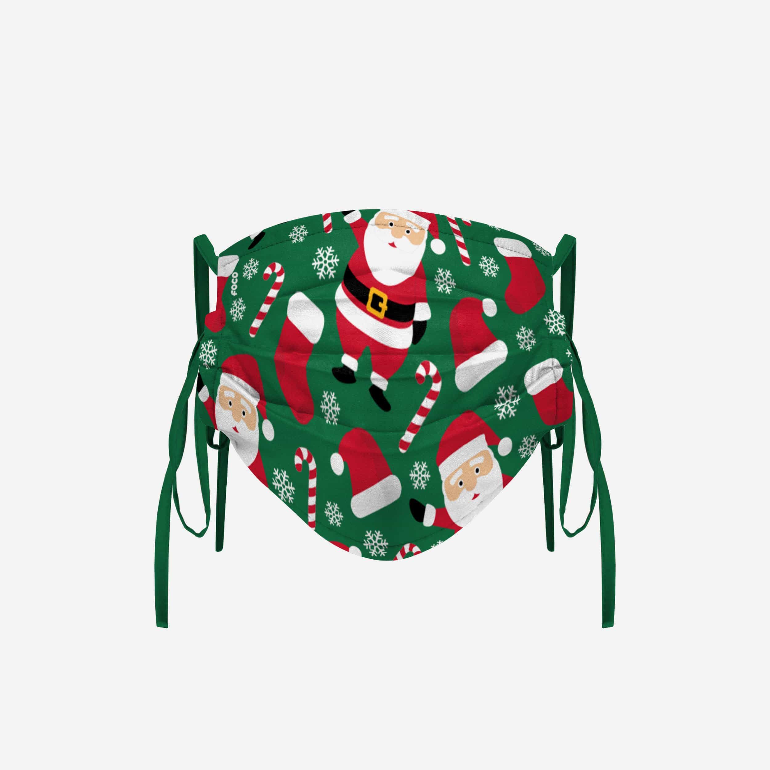 Gorgeous Repeat Santa Tie-Back Face Cover