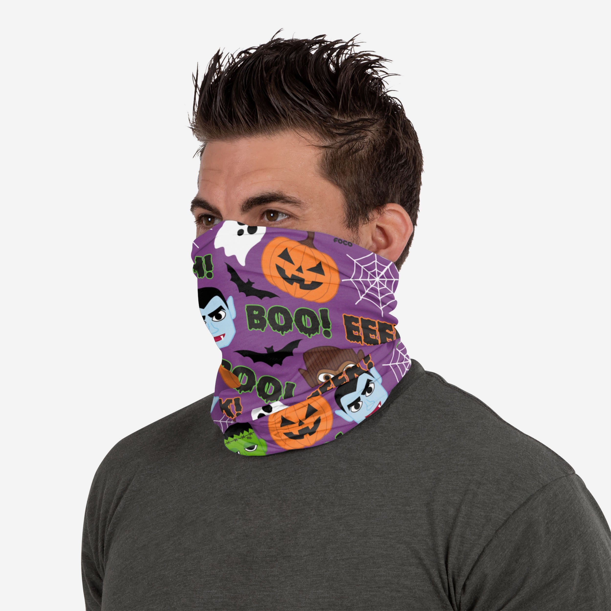 Spooky Thematic Halloween Gaiter Scarf - A Must - Have for the Season!