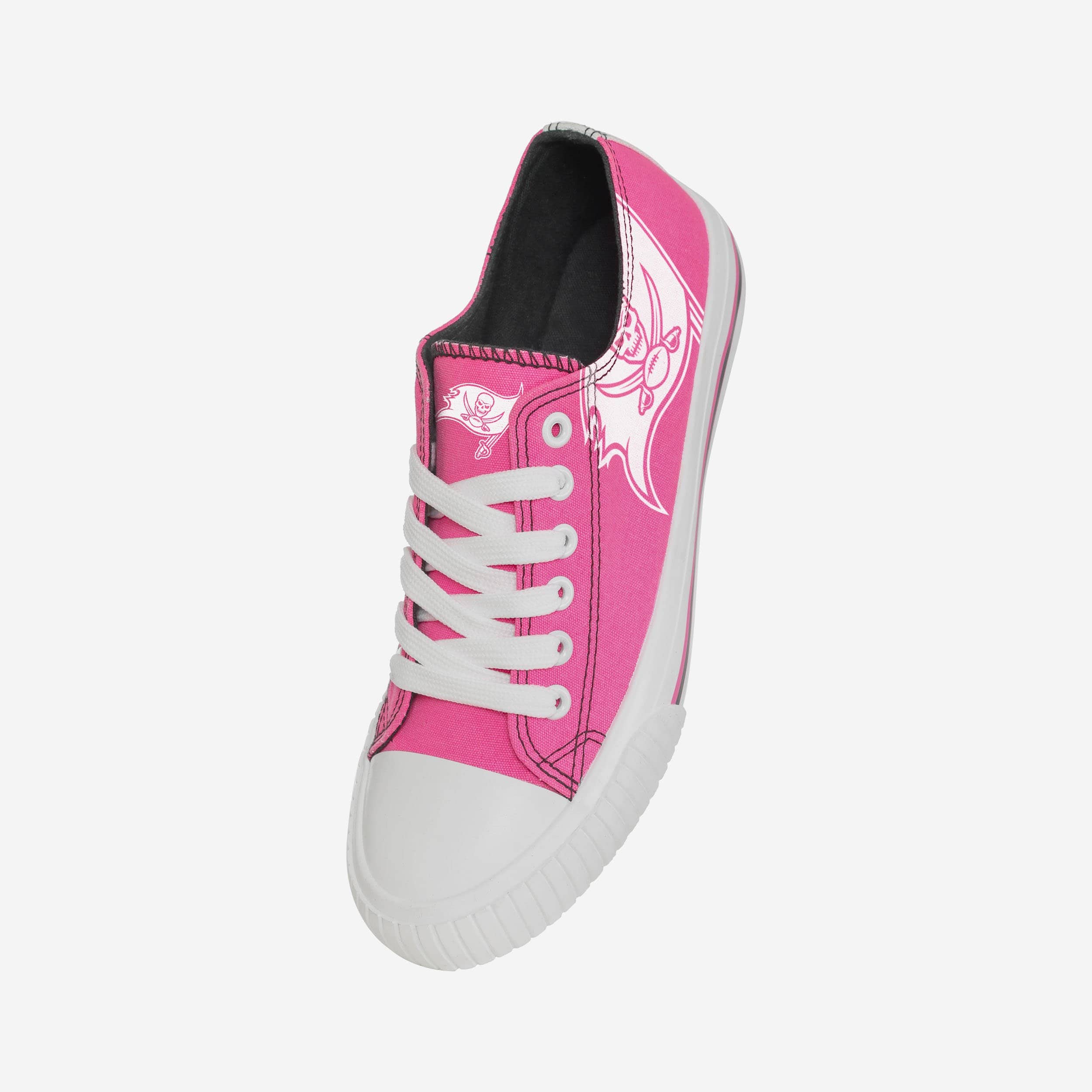 Tampa Bay Buccaneers Women's Eye-Catching Low Top Canvas Shoes