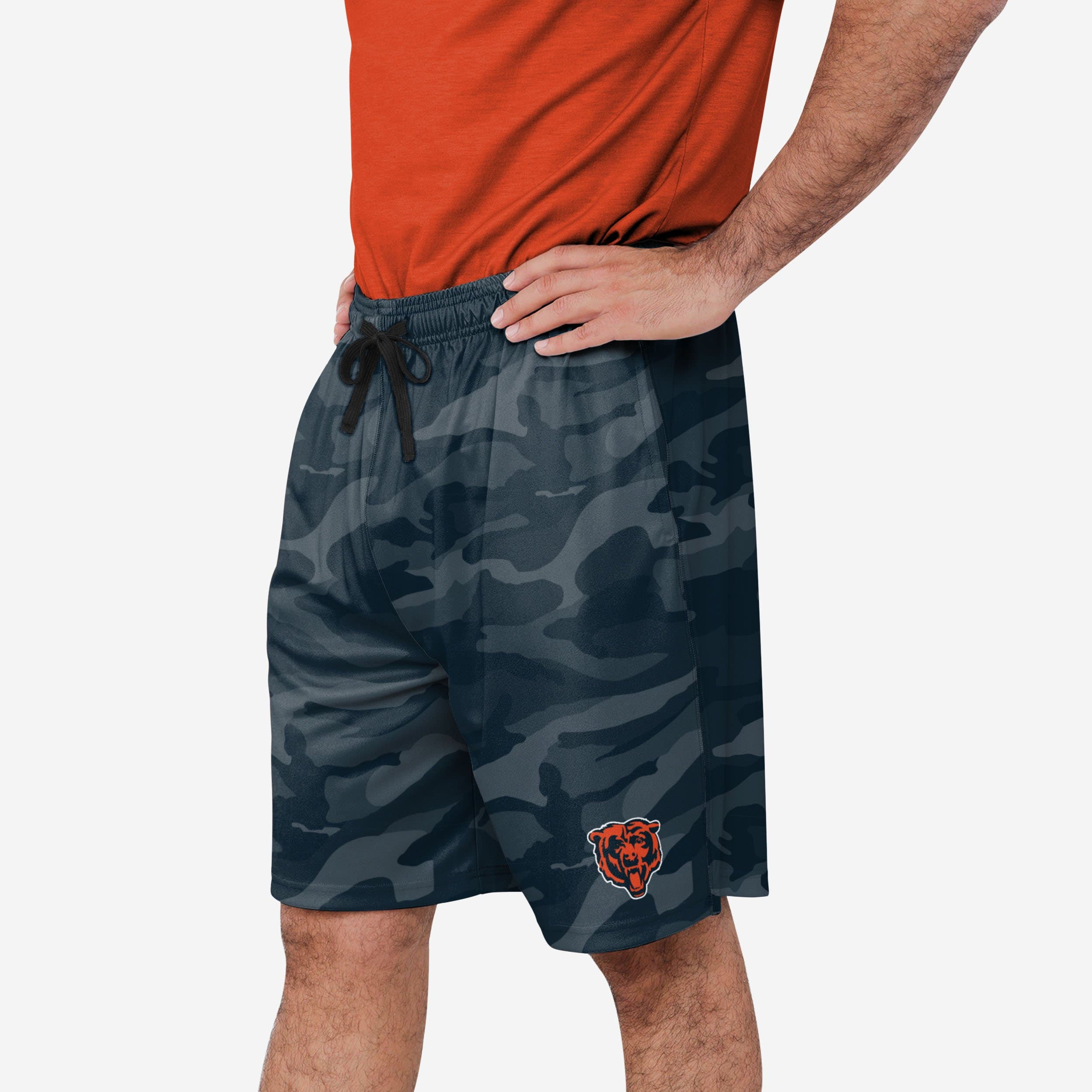 Chicago Bears Awesome Camo Training Shorts - Keep Cool and Rep Your Team!