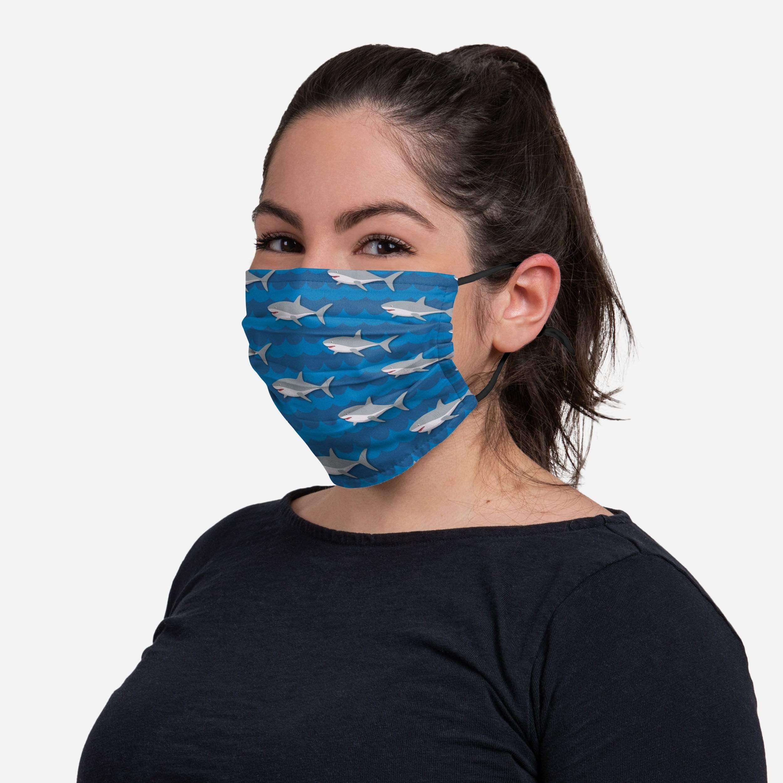 Stylish Repeat Animal Adjustable 3-Pack Face Covers
