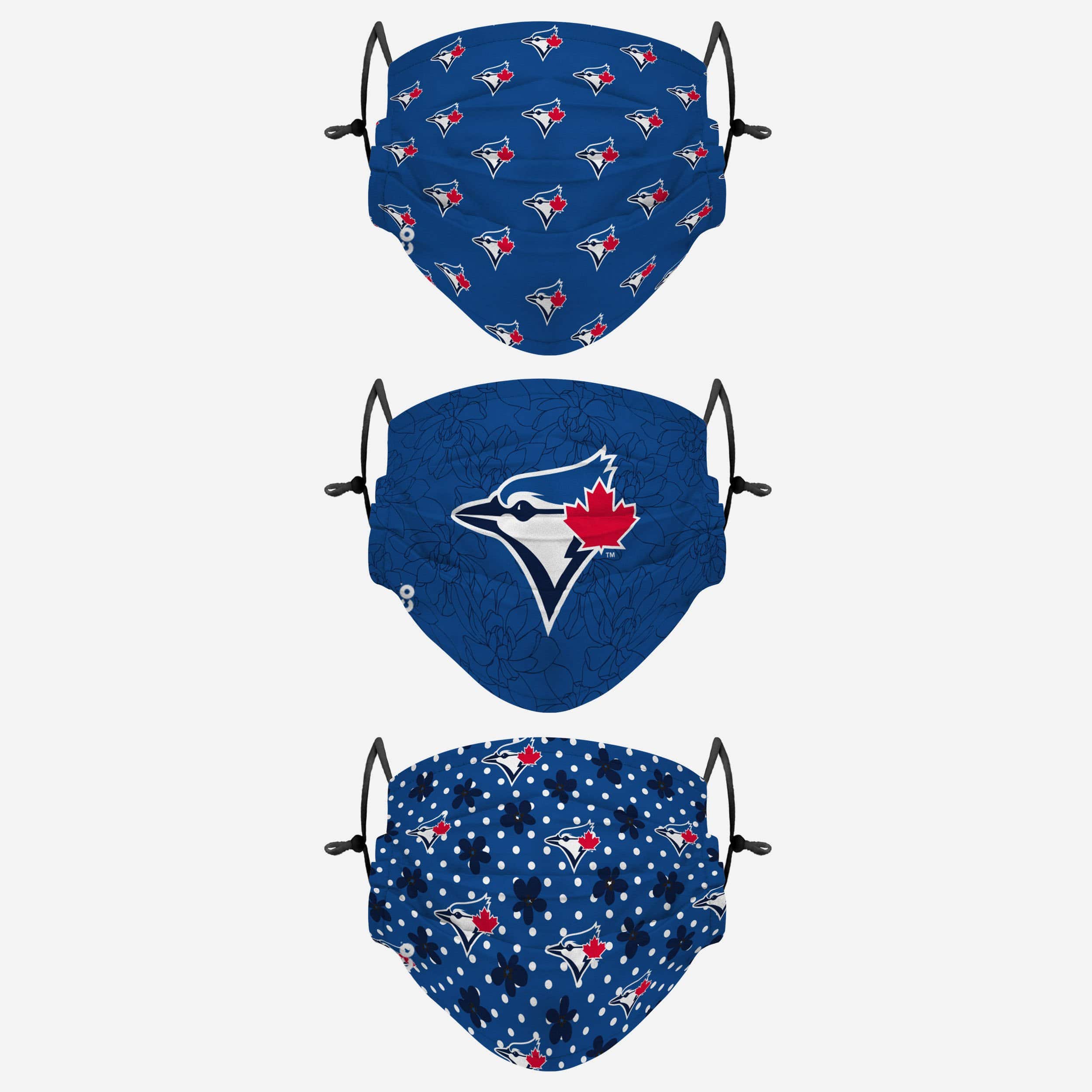 Toronto Blue Jays Gameday Gardener 3-Pack Stylish Face Cover