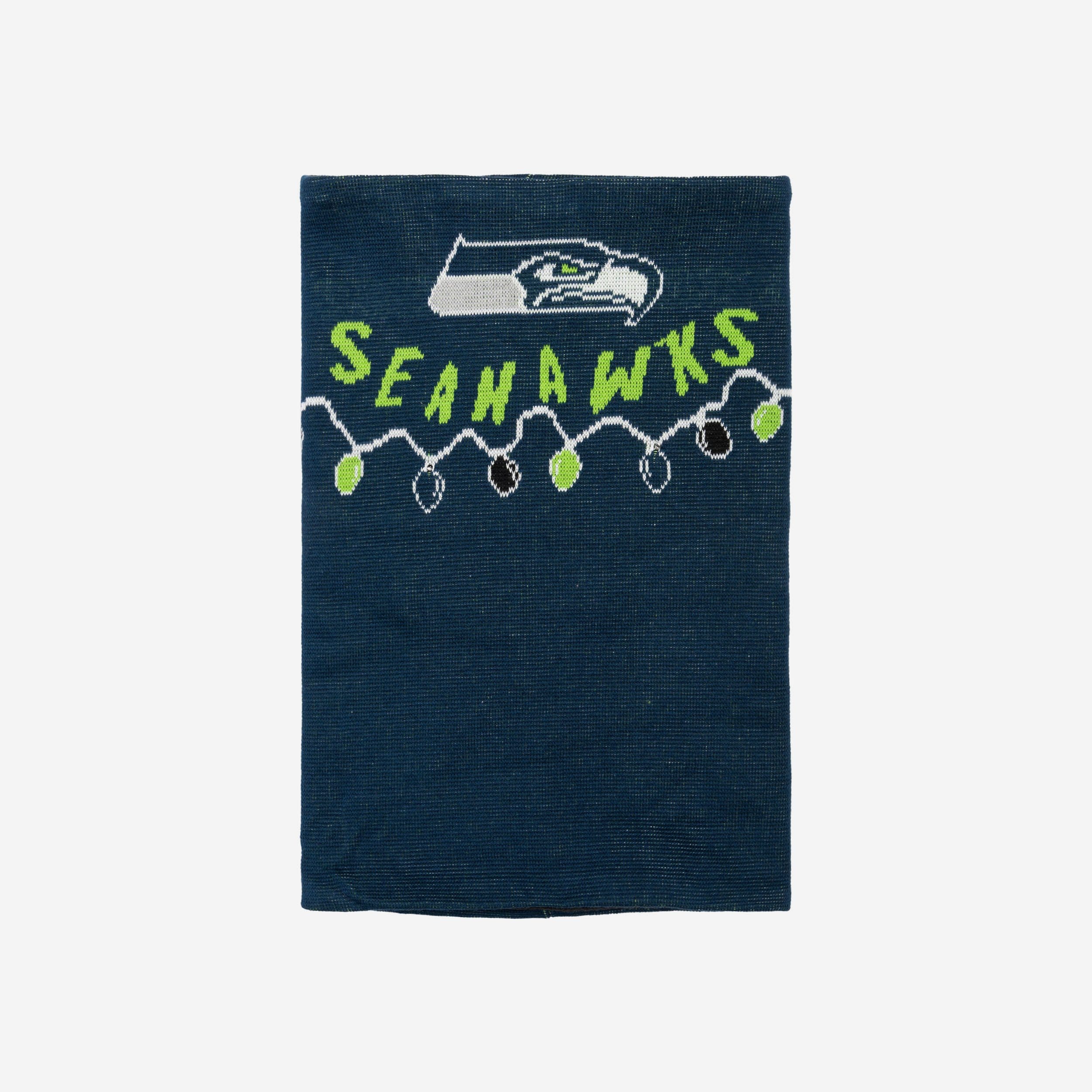 Seattle Seahawks Light-Up Magic Knit Gaiter Scarf - Show Your Team Spirit!
