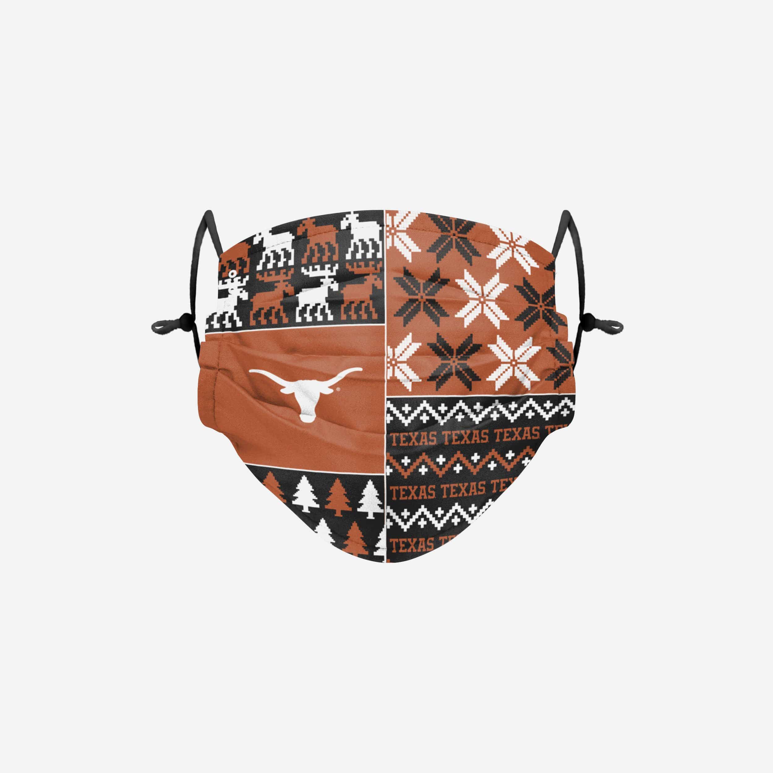 Texas Longhorns Adjustable Face Cover - Show Your Team Spirit!