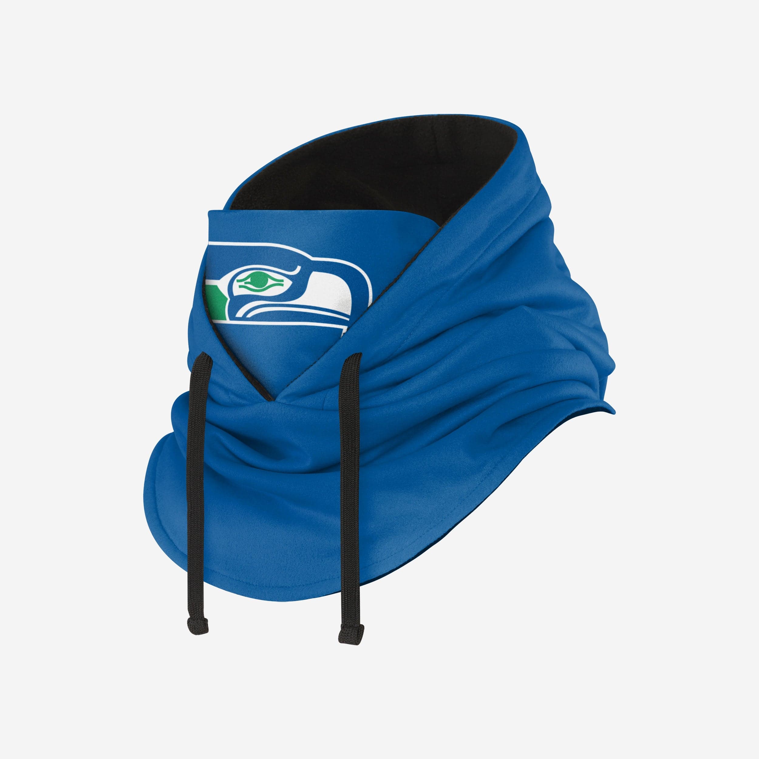 Seattle Seahawks Retro Drawstring Hooded Gaiter - A Must - Have for Fans!