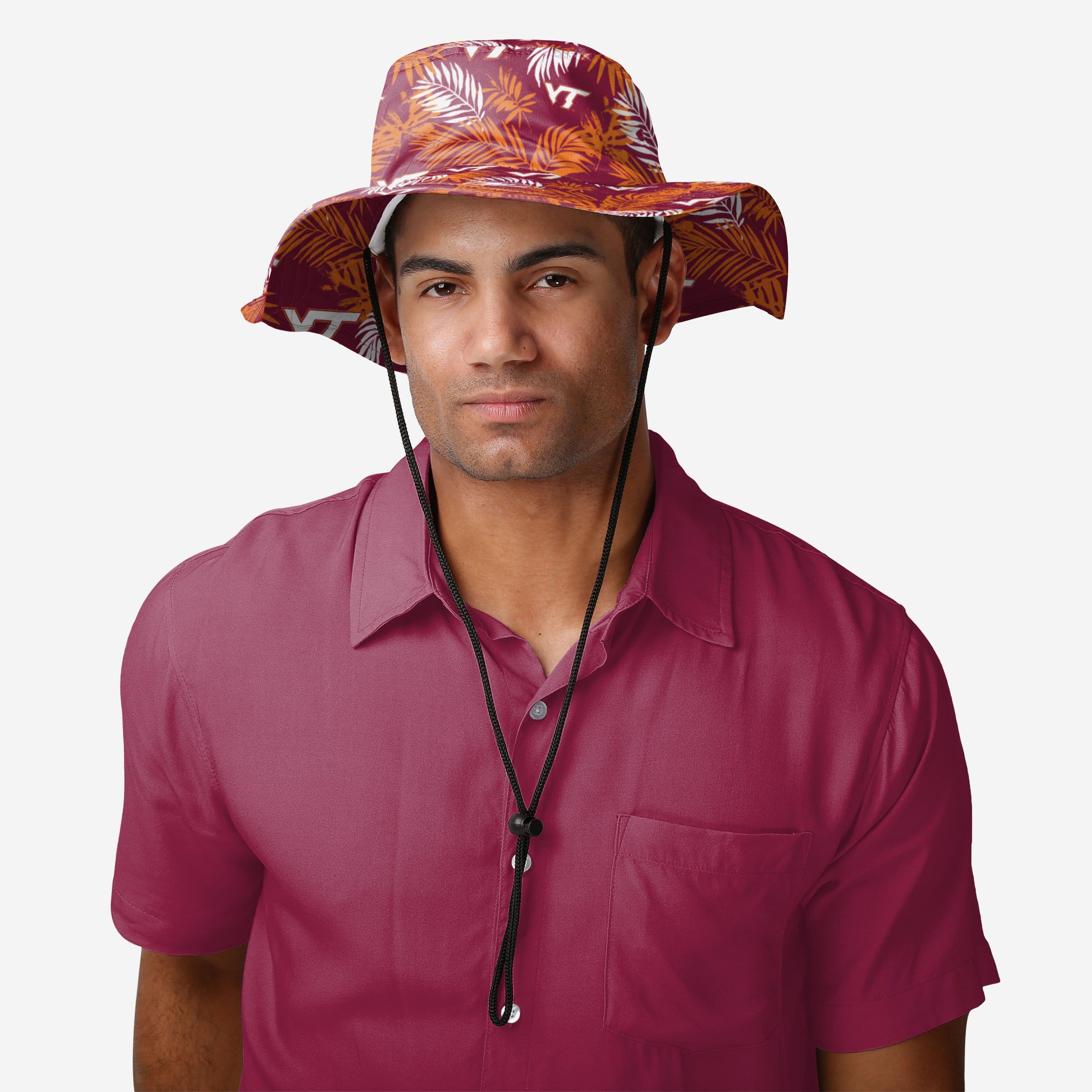 Virginia Tech Hokies Stylish Floral Boonie Hat - Stay Cool in Style!