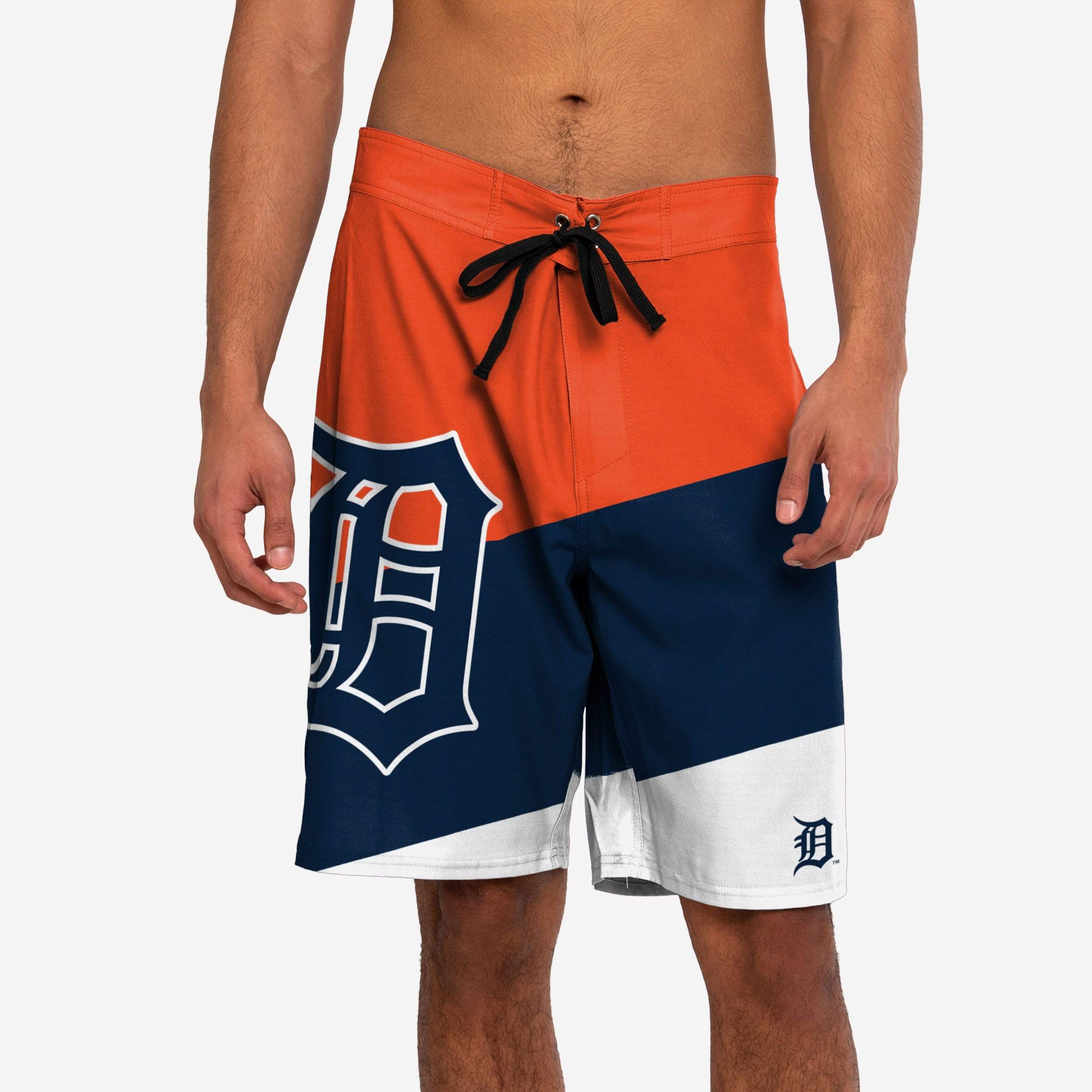 Detroit Tigers Colorful Dive Boardshorts - Stand Out in Style!