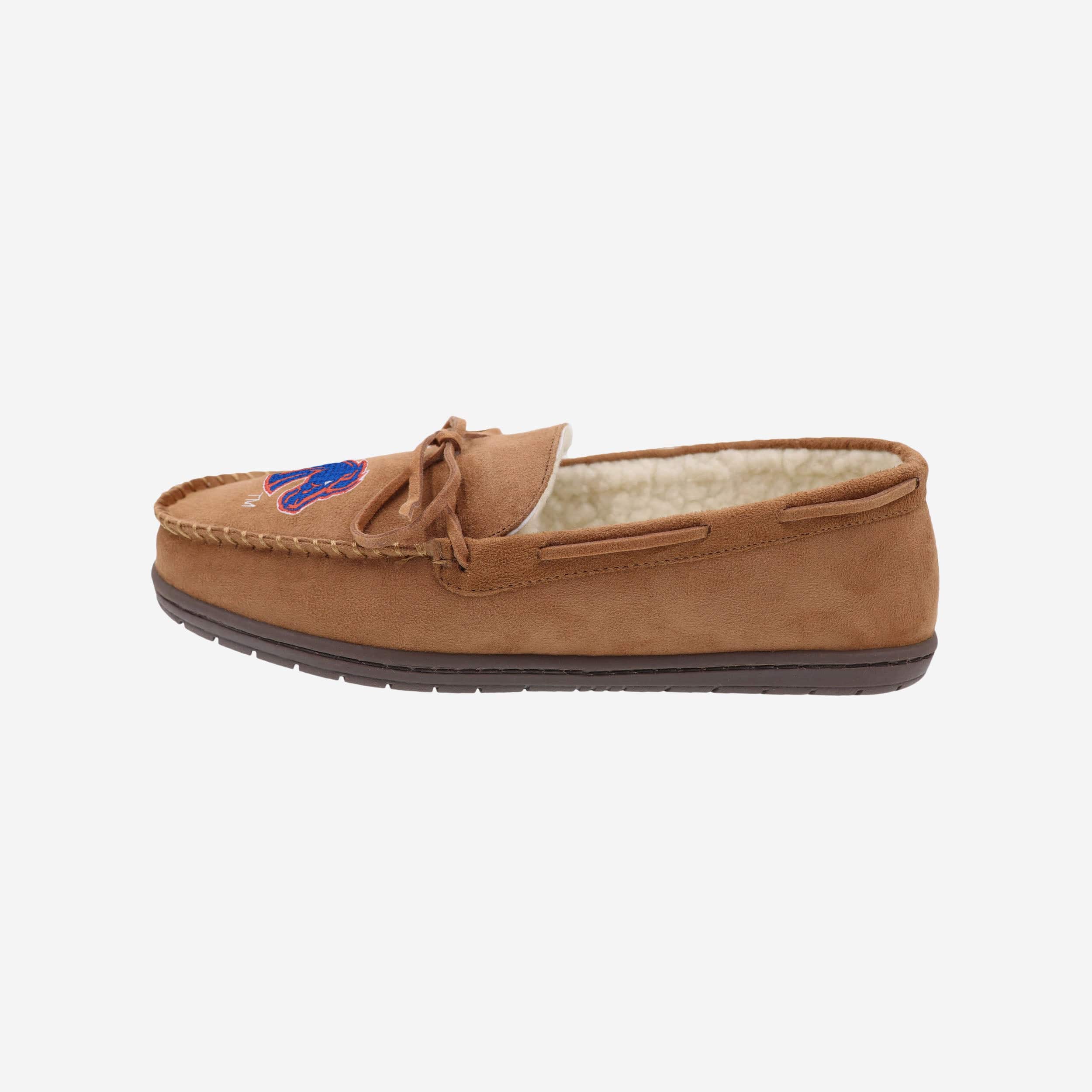 Boise State Broncos Team Logo Moccasin Slippers - The Ultimate Game-Day Comfort
