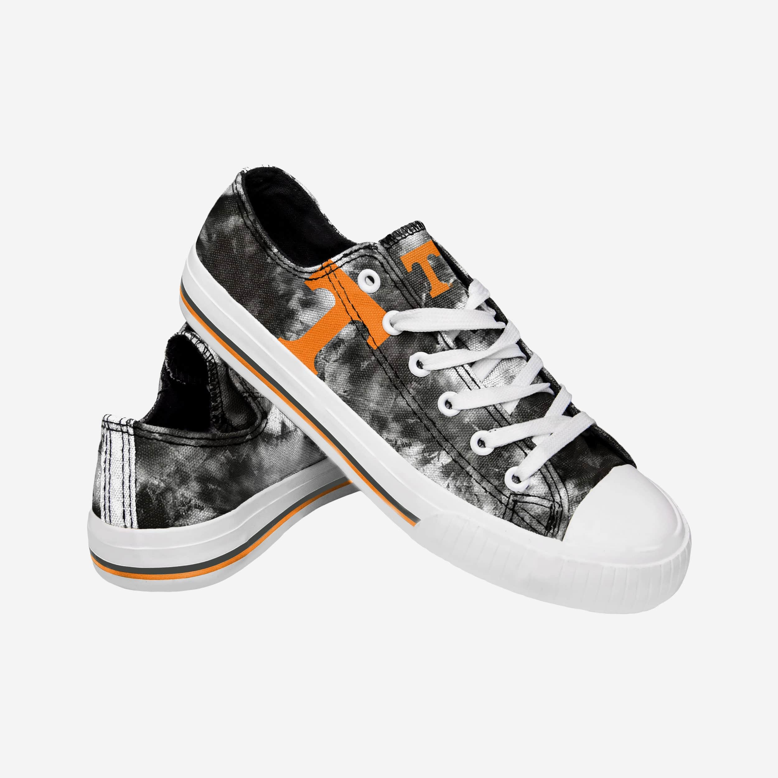 Tennessee Volunteers Women's Stylish Low-Top Tie-Dye Canvas Shoes