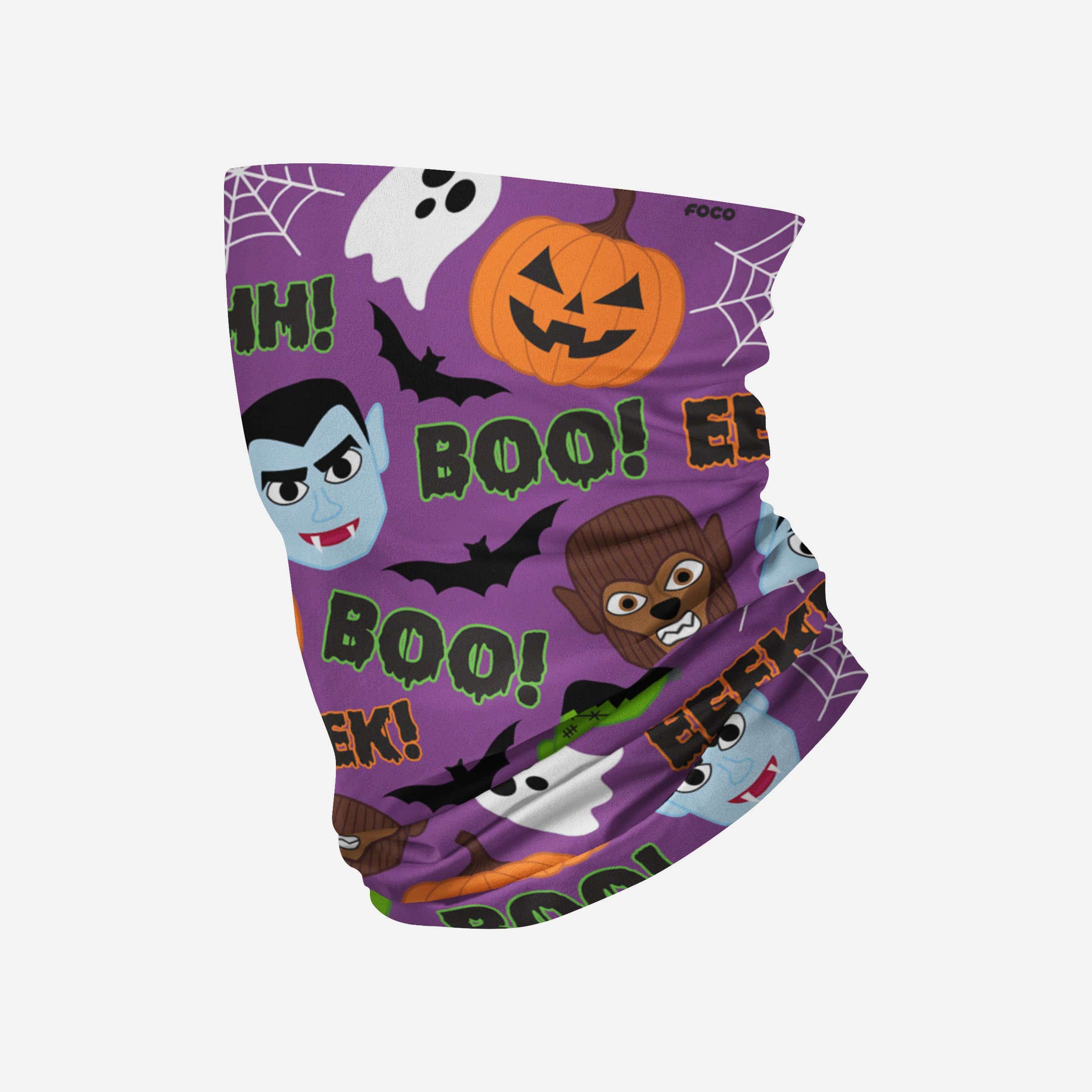 Spooky Thematic Halloween Gaiter Scarf - A Must - Have for the Season!