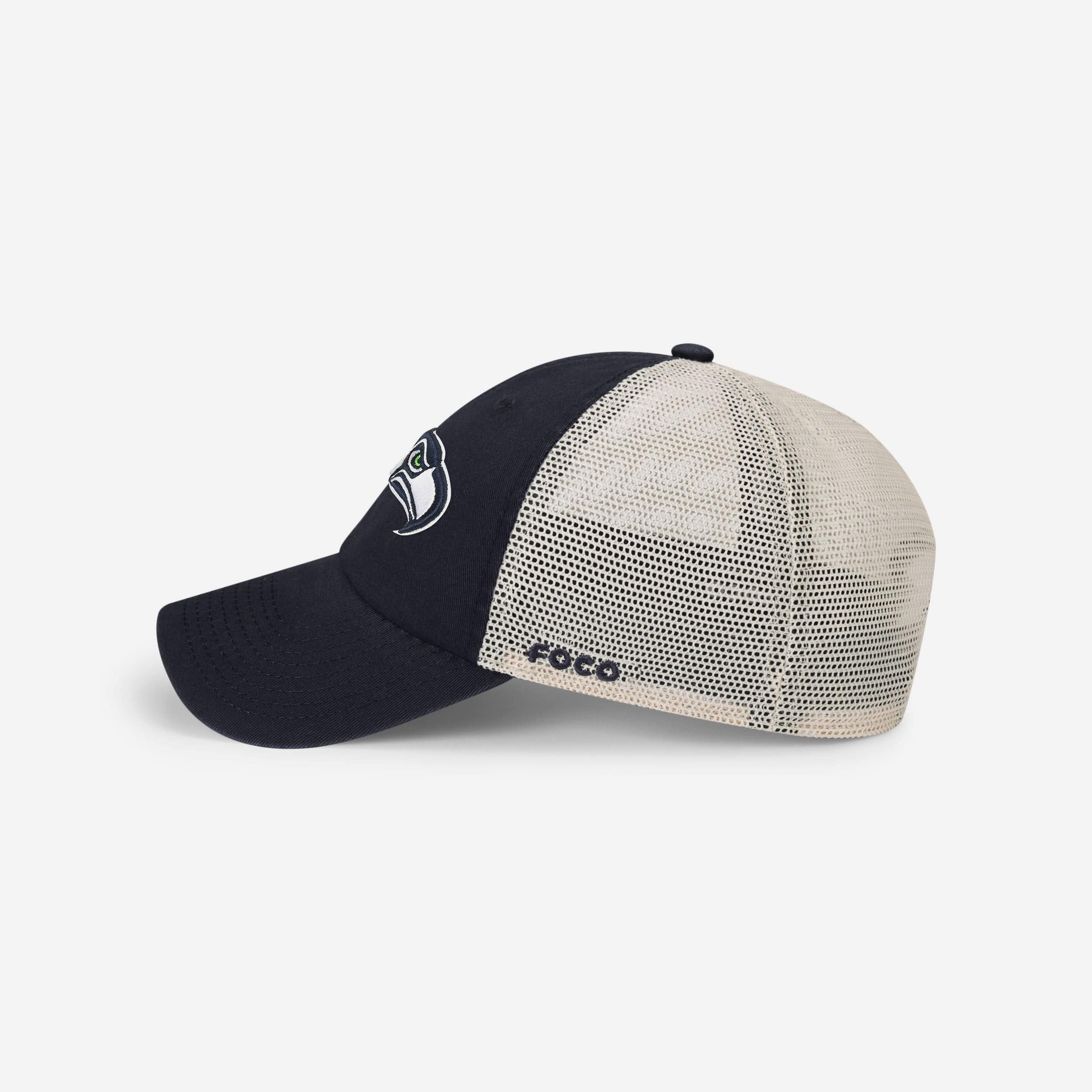 Get Your Hands on the Awesome Seattle Seahawks Primary Logo Casual Trucker Cap!
