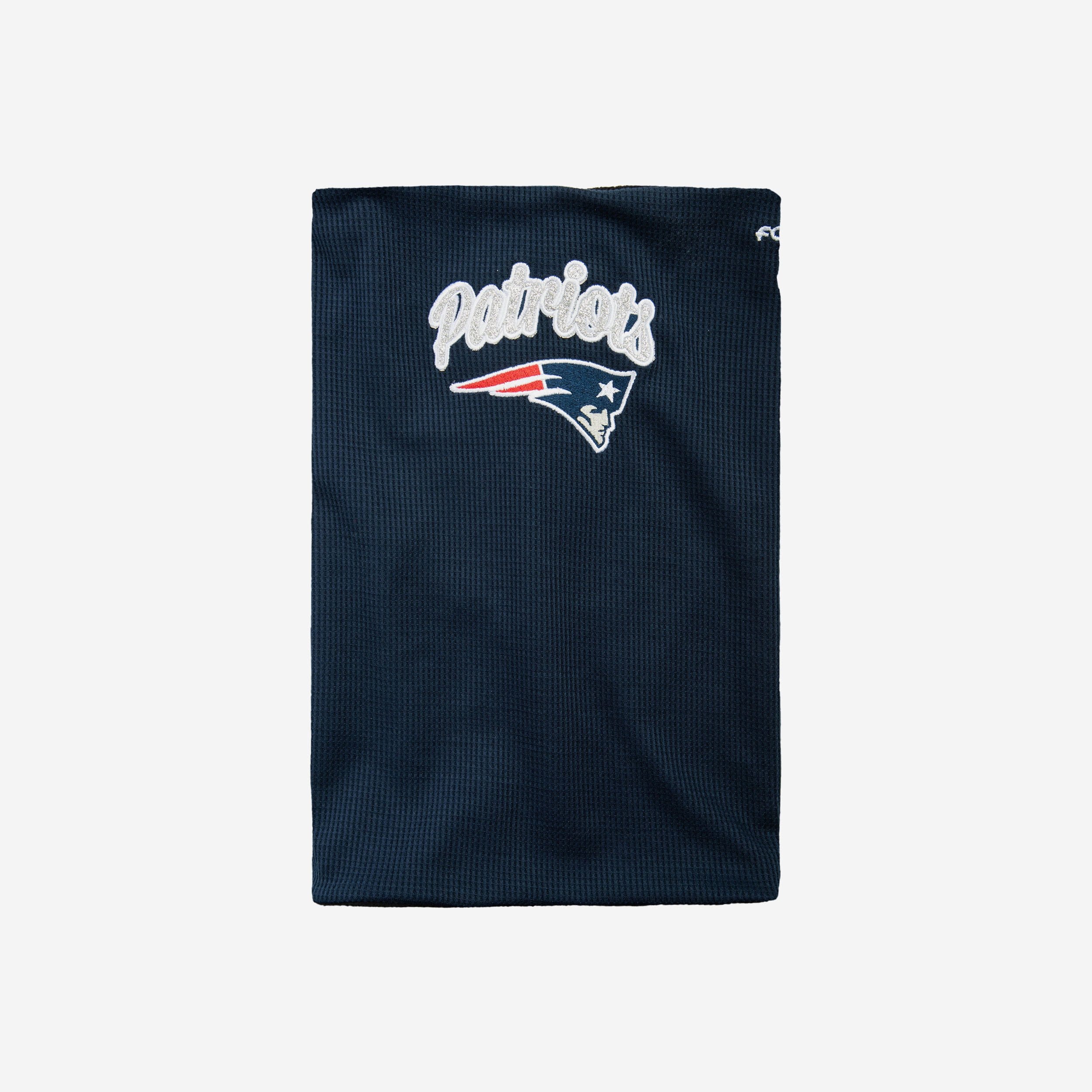 New England Patriots Glitter Waffle Gaiter Scarf - Show Your Team Spirit!