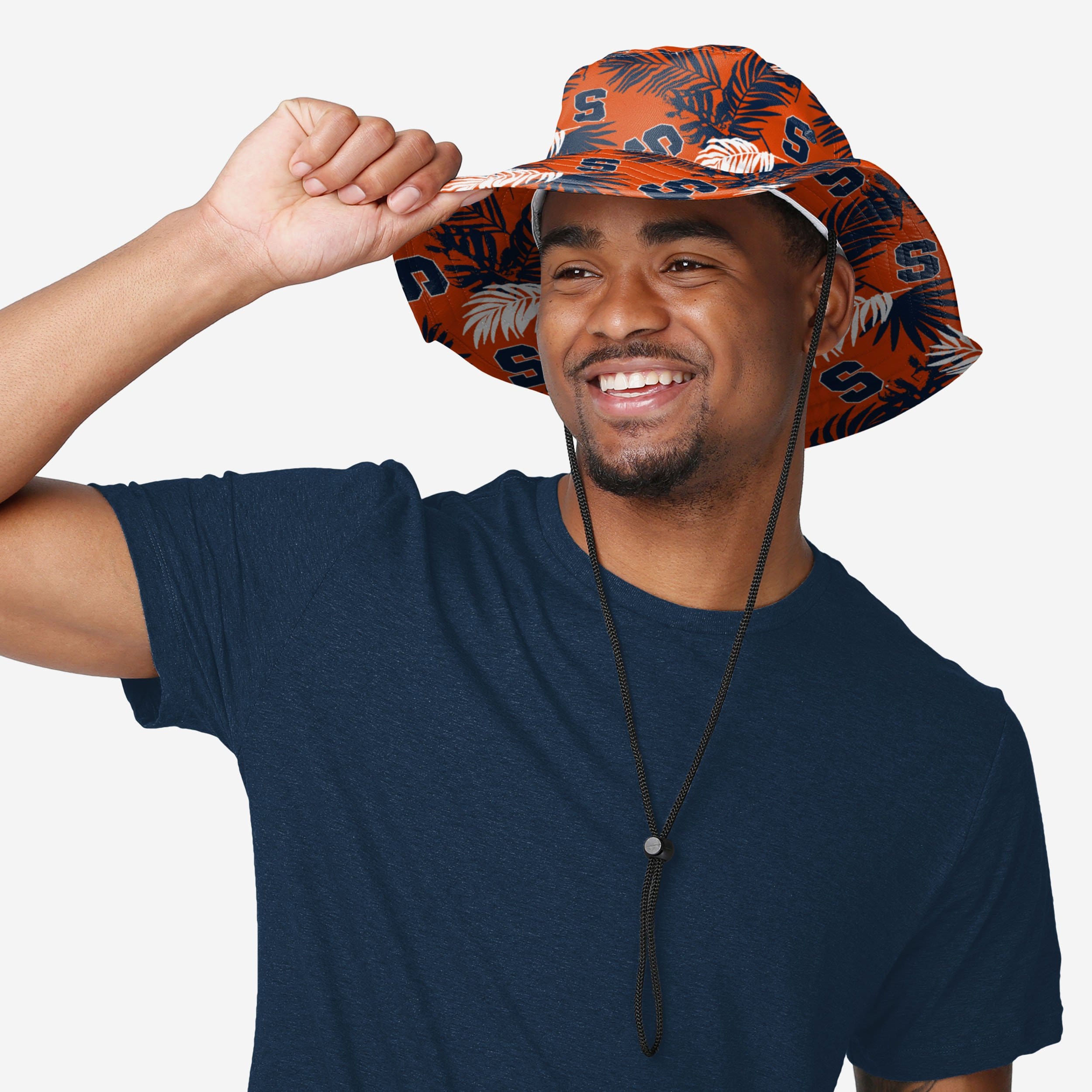 Syracuse Orange Floral Boonie Hat - Stay Cool in Style!
