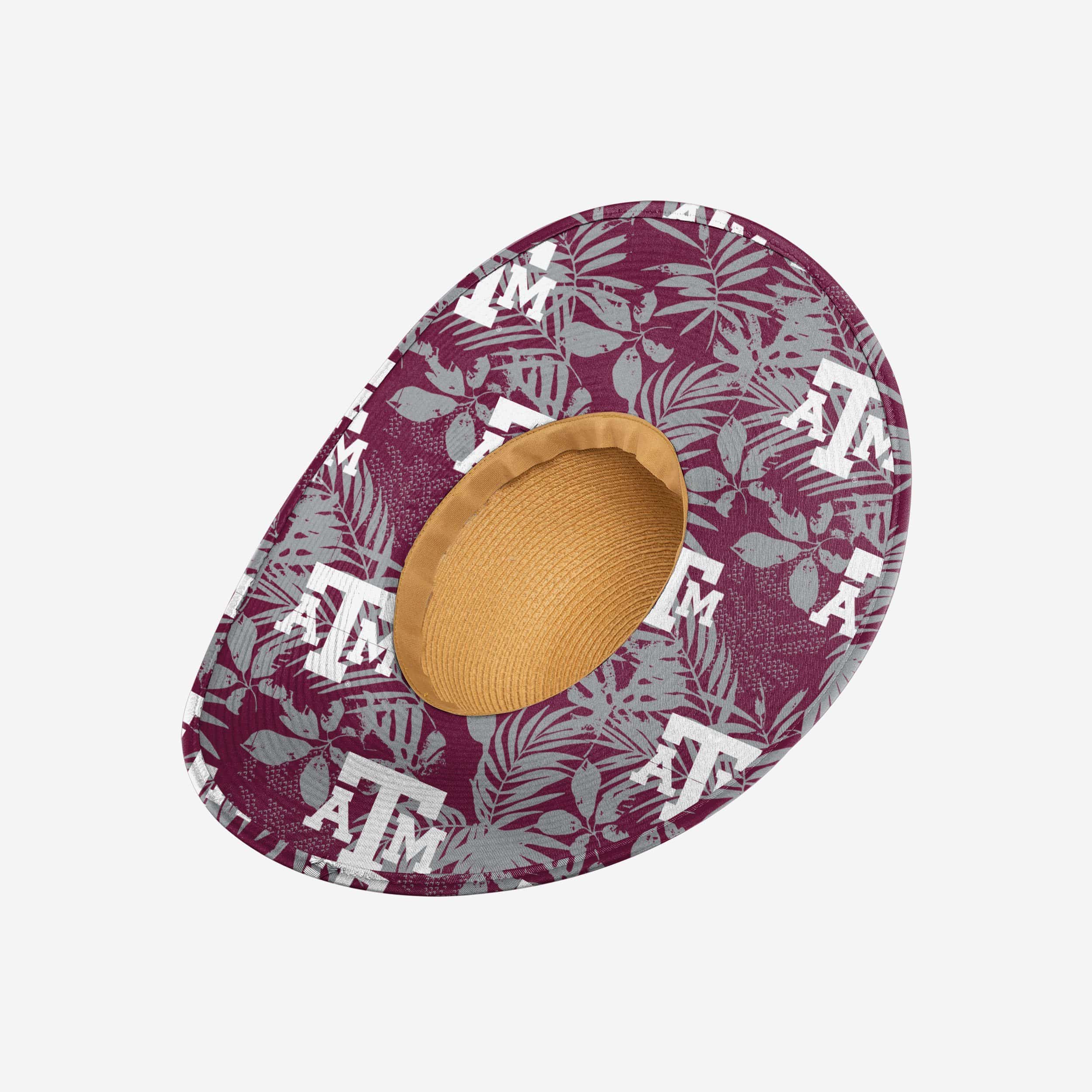 Texas A&M Aggies Women's Stunning Floral Straw Hat