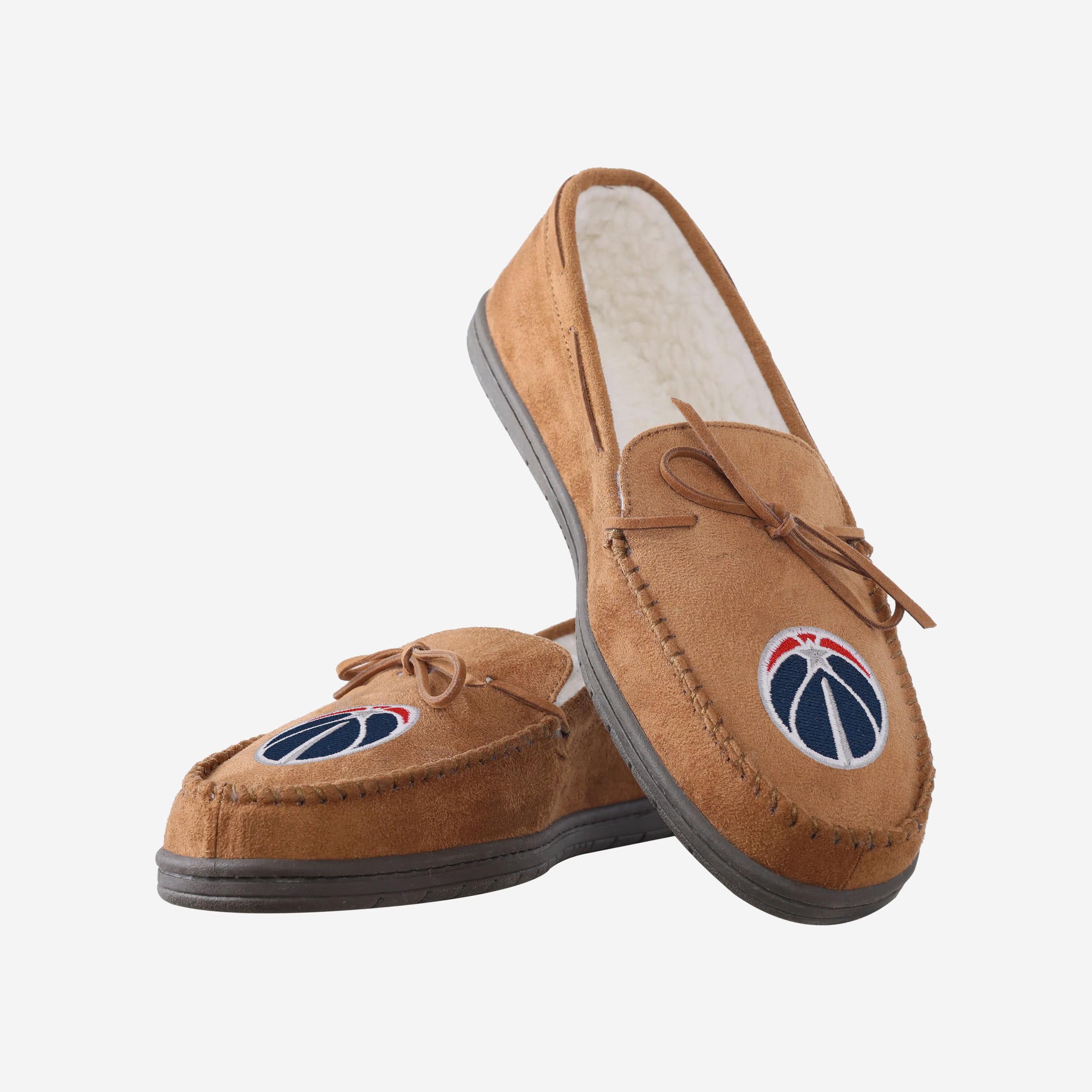 Washington Wizards Team Logo Stylish Moccasin Slippers