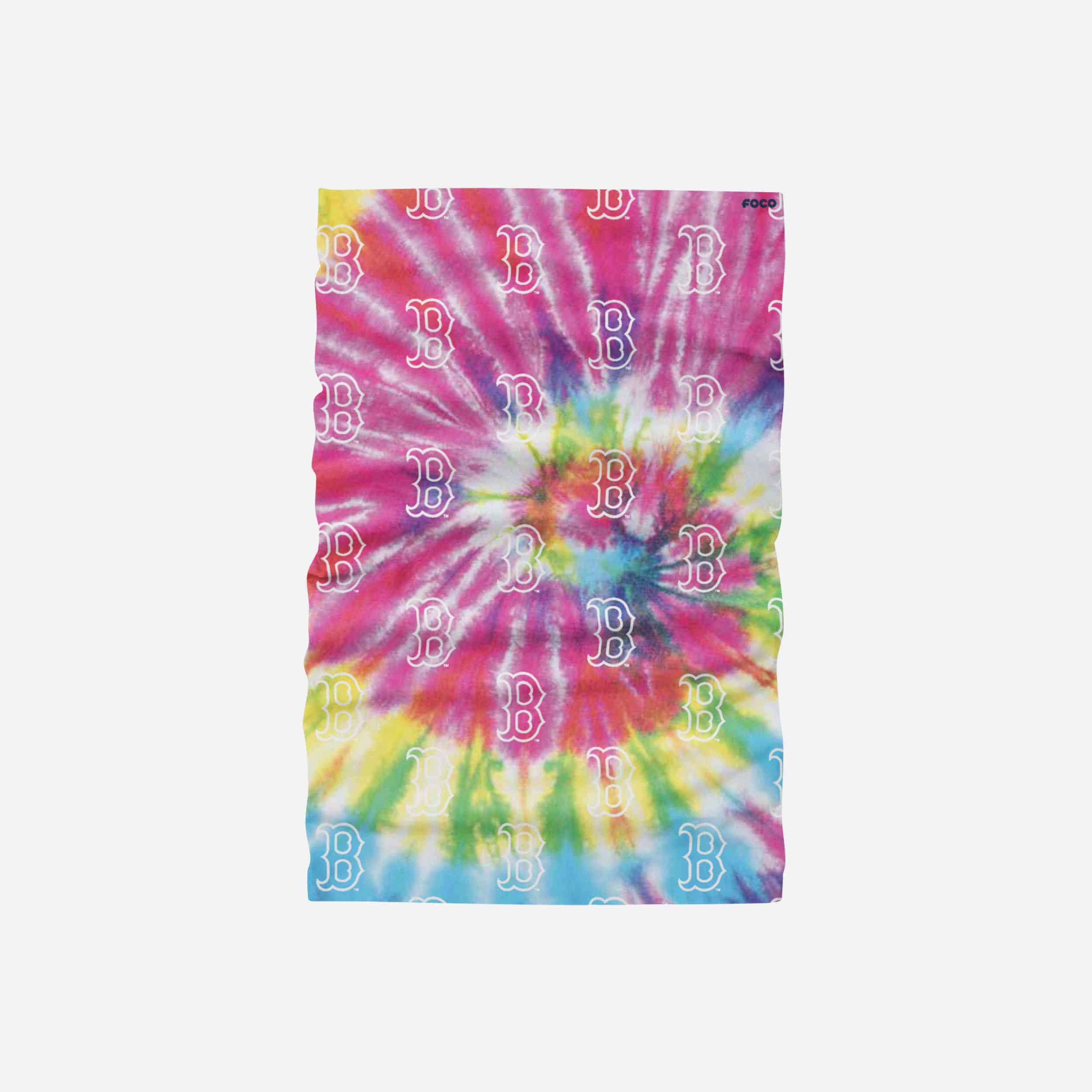 Boston Red Sox Pastel Tie - Dye Gorgeous Gaiter Scarf