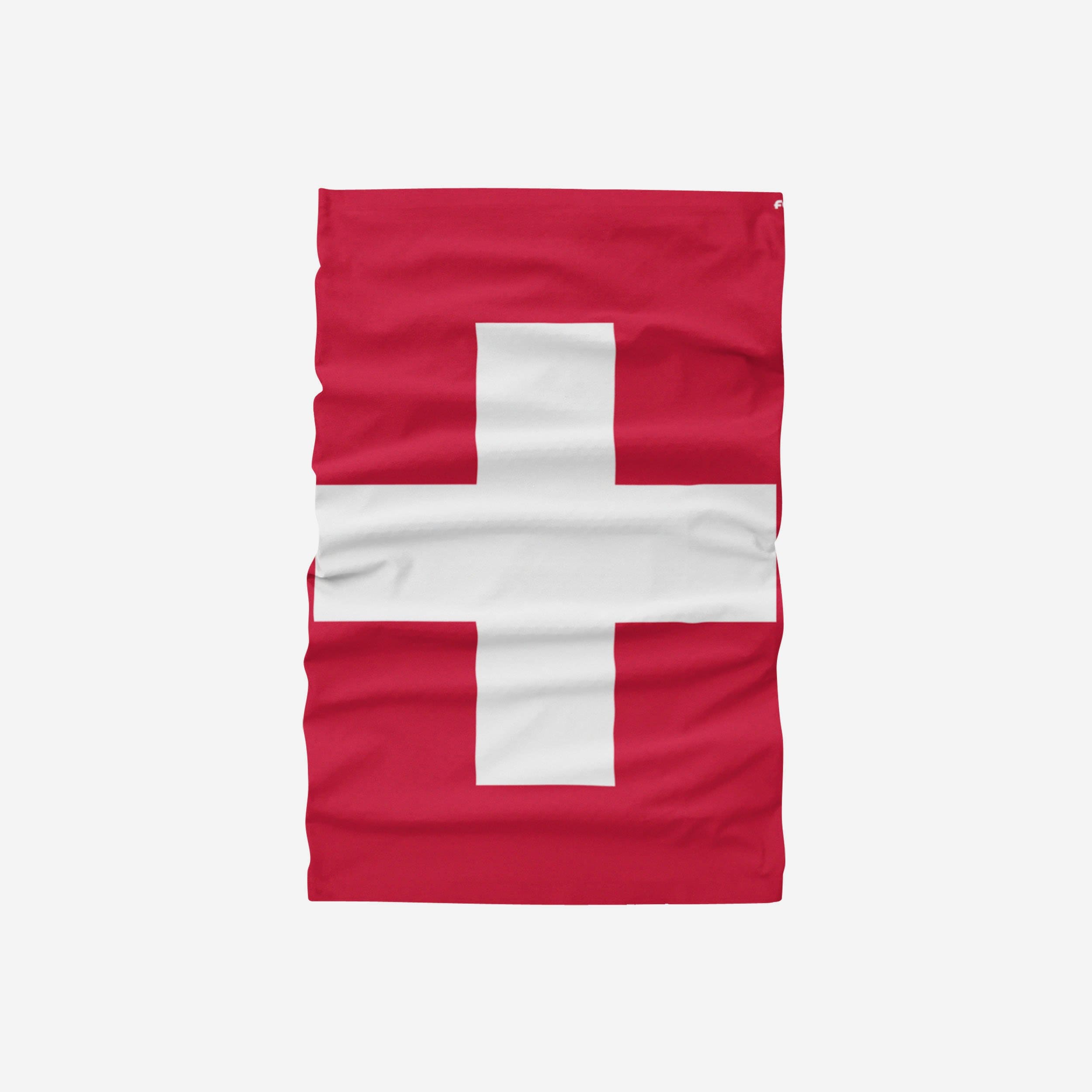 Stunning Switzerland Flag Gaiter Scarf - A Must-Have Fashion Accessory!