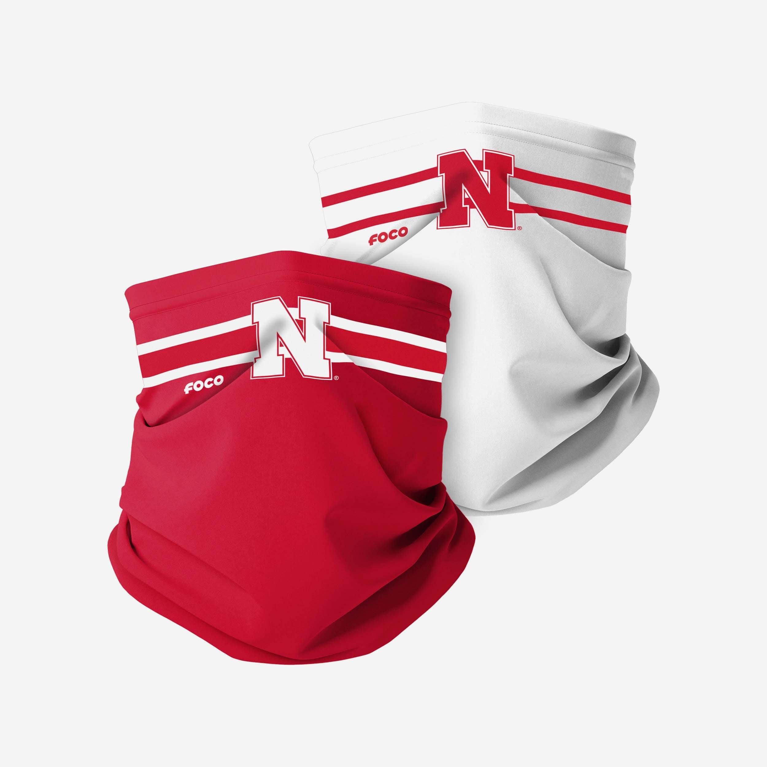 Get Your Hands on These Nebraska Cornhuskers Stitched 2-Pack Gaiter Scarves!