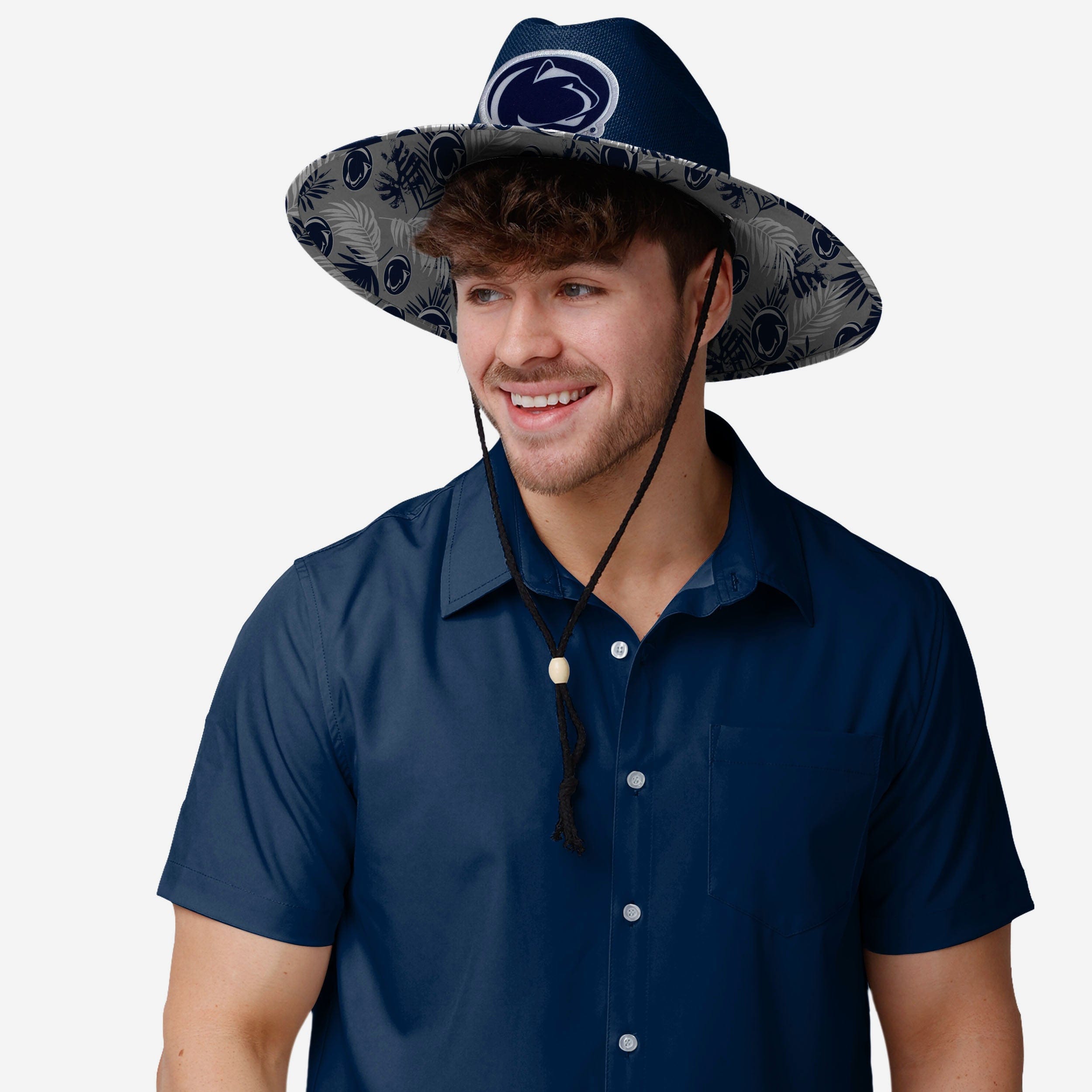 Penn State Nittany Lions Team Color Stylish Straw Hat