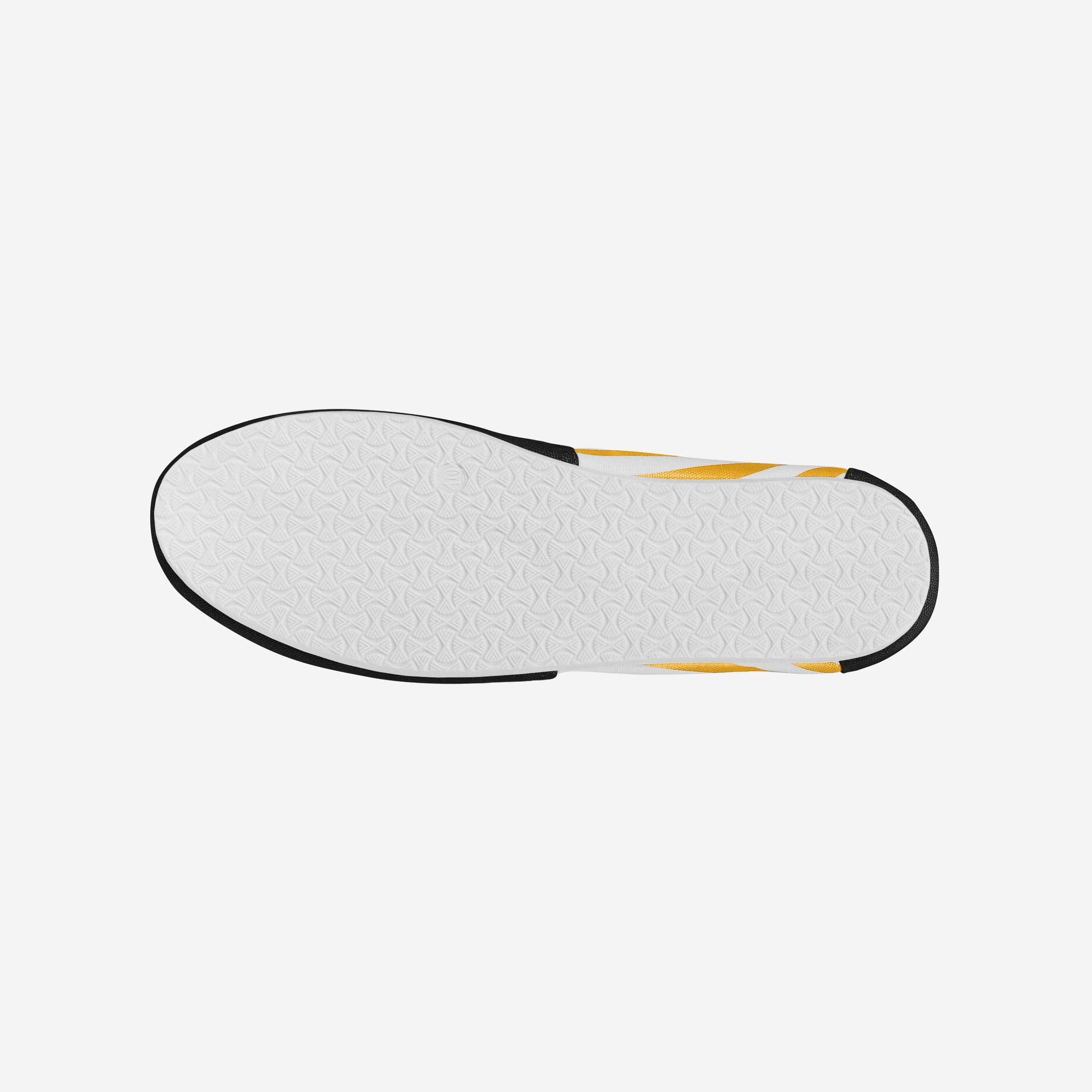 Stylish Pittsburgh Penguins Women's Stripe Canvas Shoes - Show Your Team Spirit!
