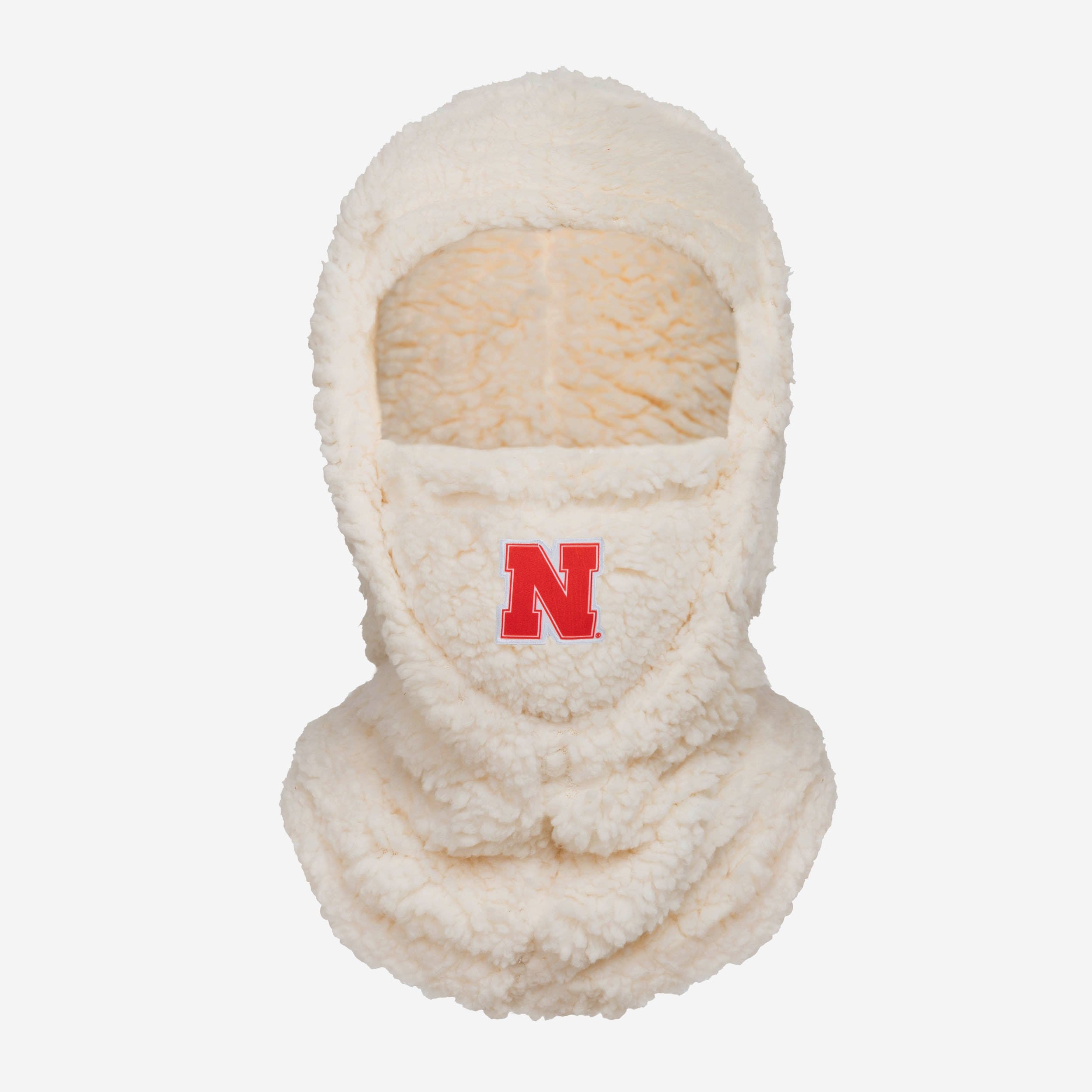 Nebraska Cornhuskers Super-Soft Sherpa Hooded Gaiter - Your Winter Essential!