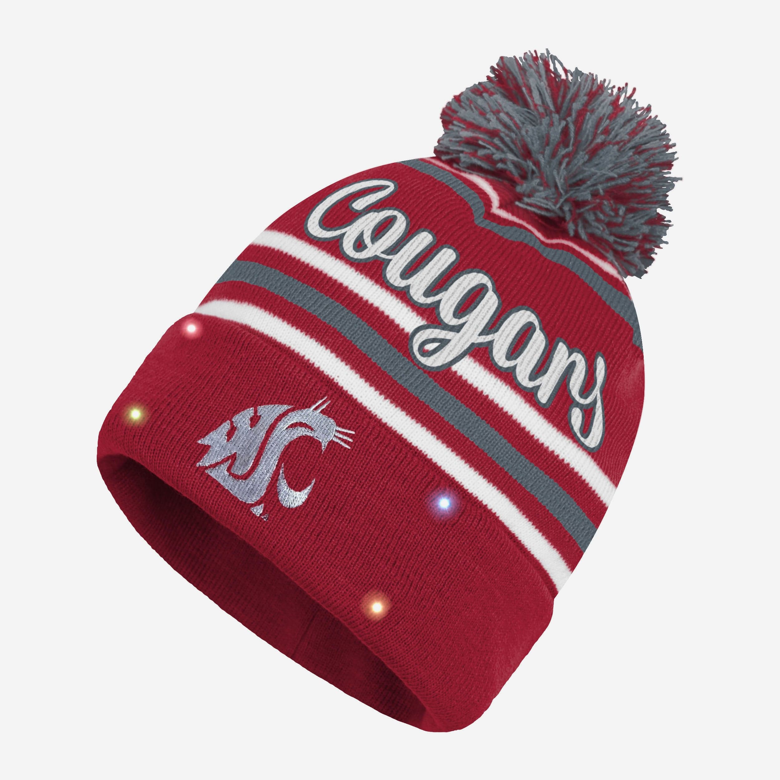 Washington State Cougars Women's Glowing Wordmark Script Beanie