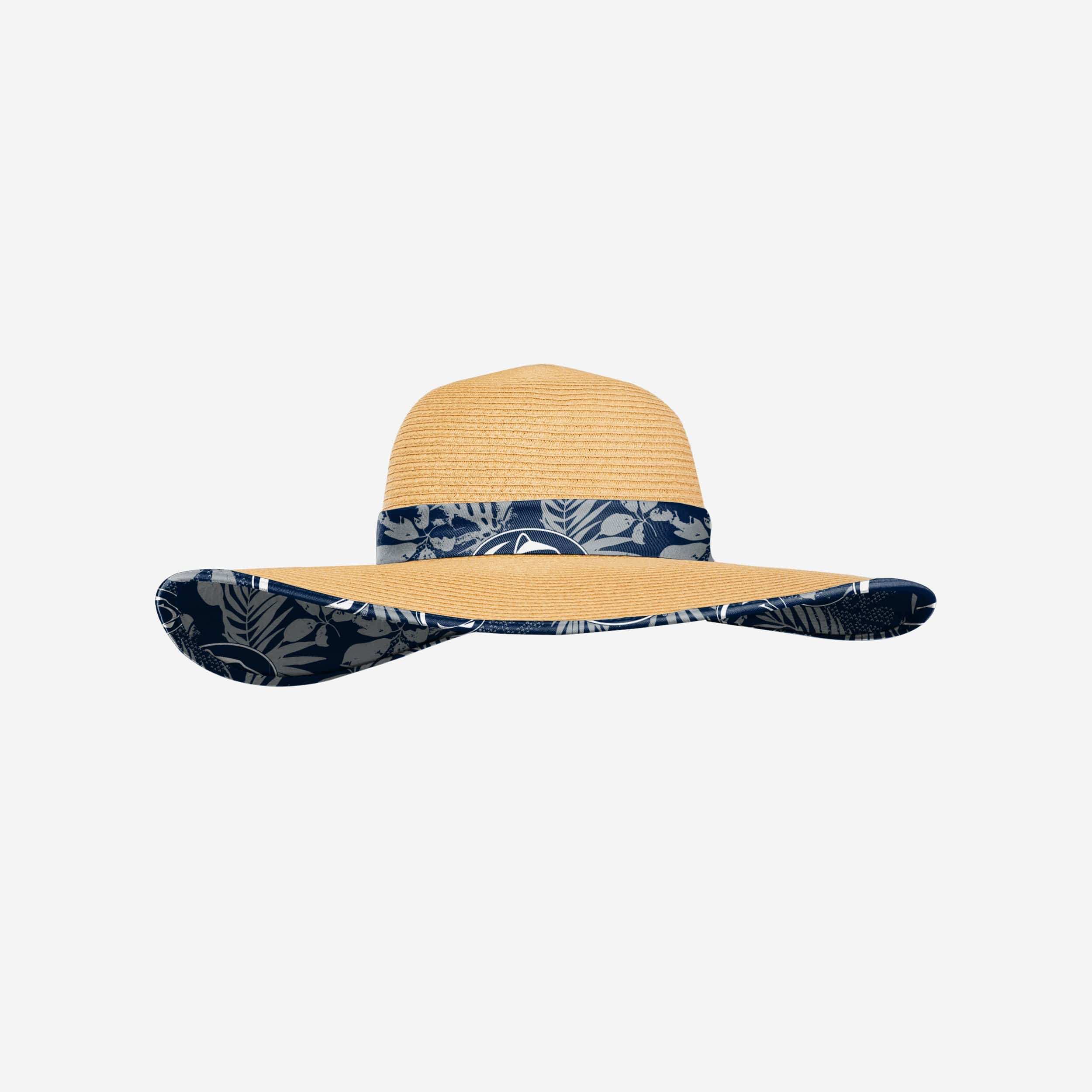 Penn State Nittany Lions Stylish Women's Floral Straw Hat