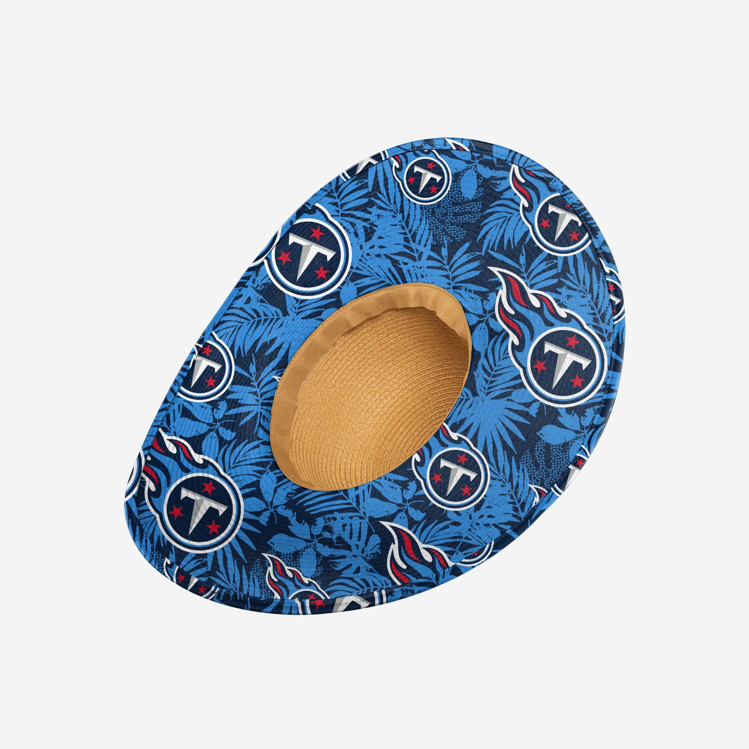Tennessee Titans Women's Stunning Floral Straw Hat