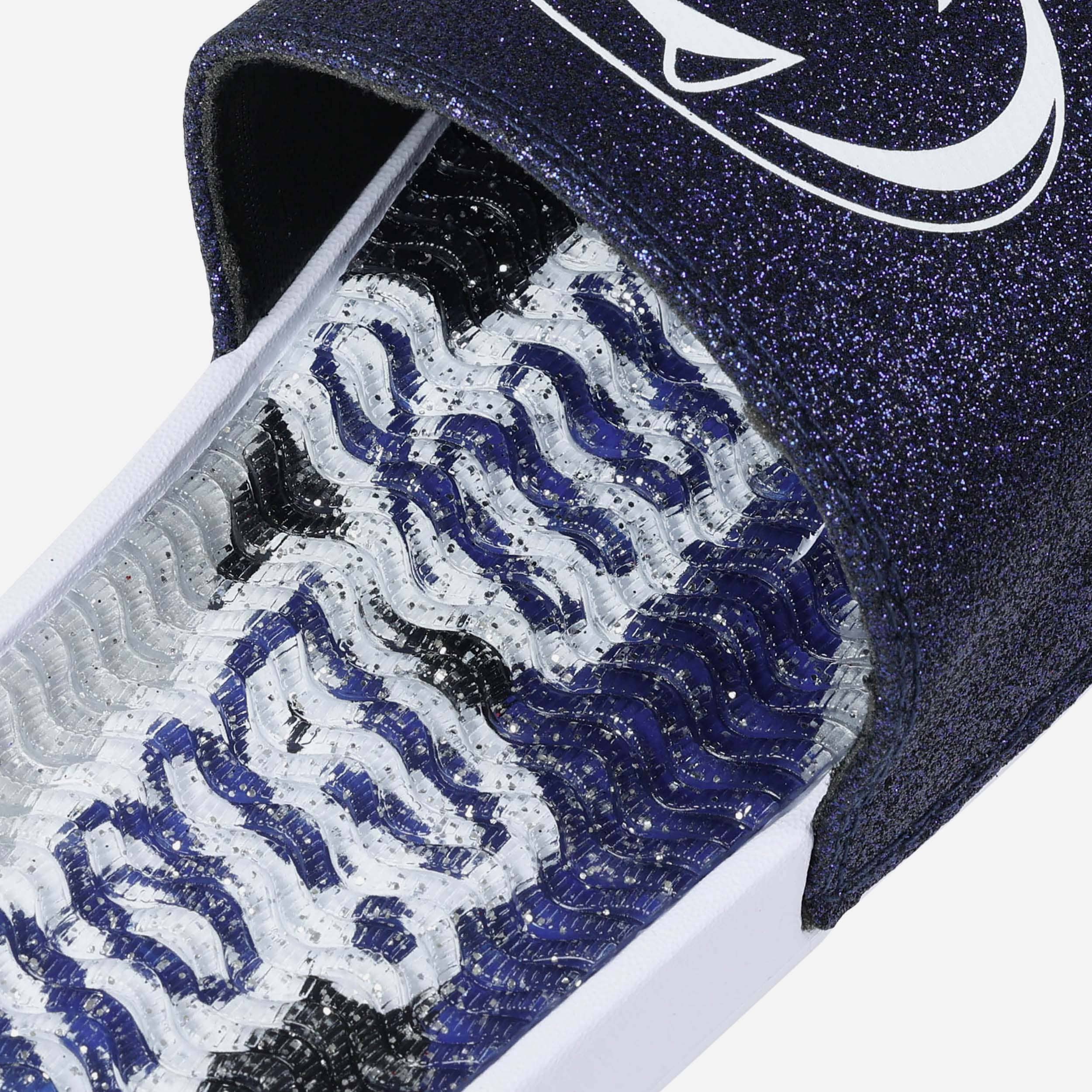 Penn State Nittany Lions Women's Shimmering Gel Slides - Sparkle with Team Spirit!